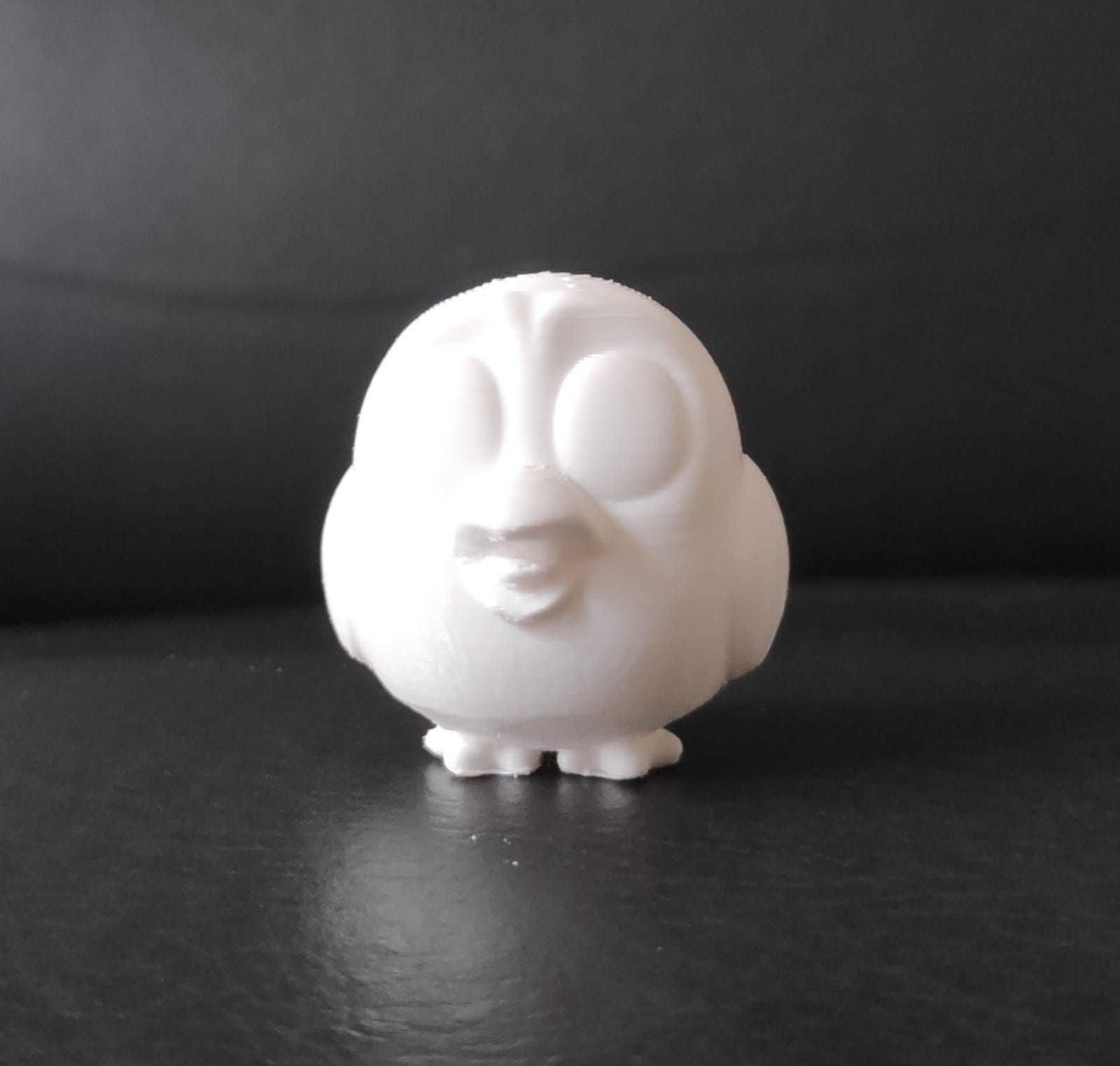 Scared Bird 3D print model_4