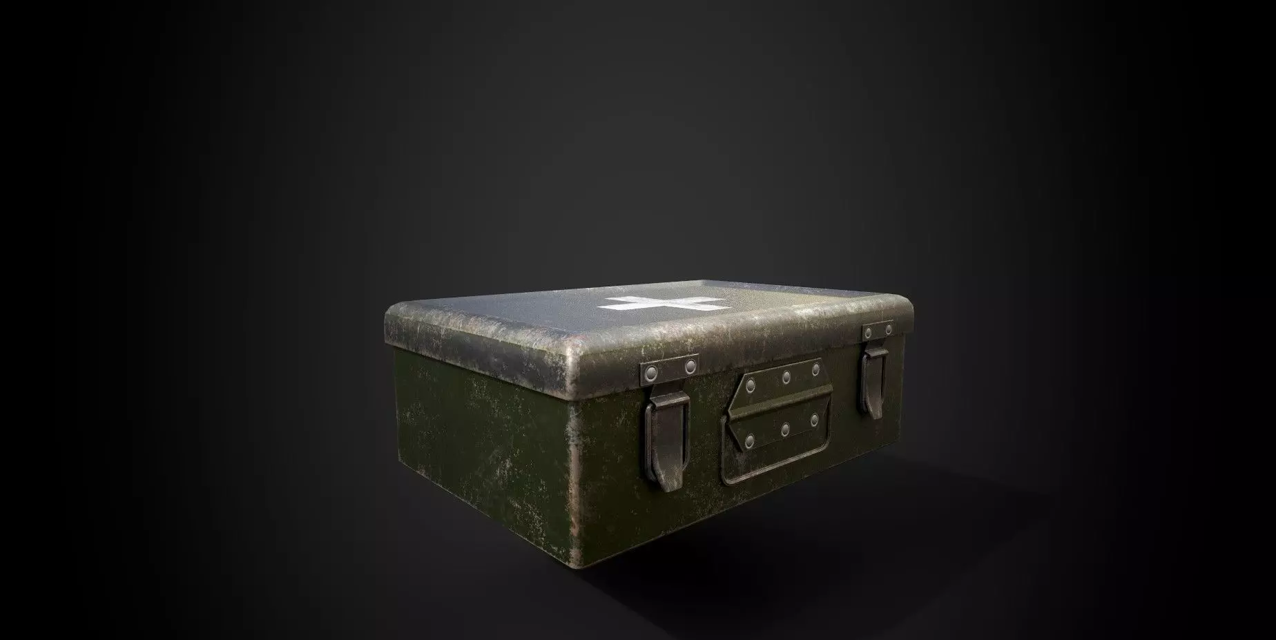 Medikit medical box Free low-poly 3D model