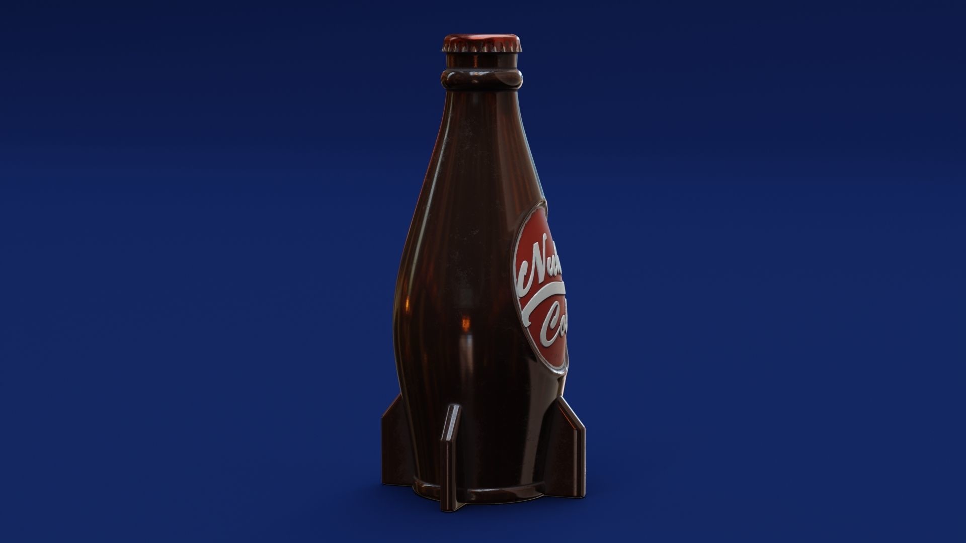 Fallout Nuka Cola 3D print model_4