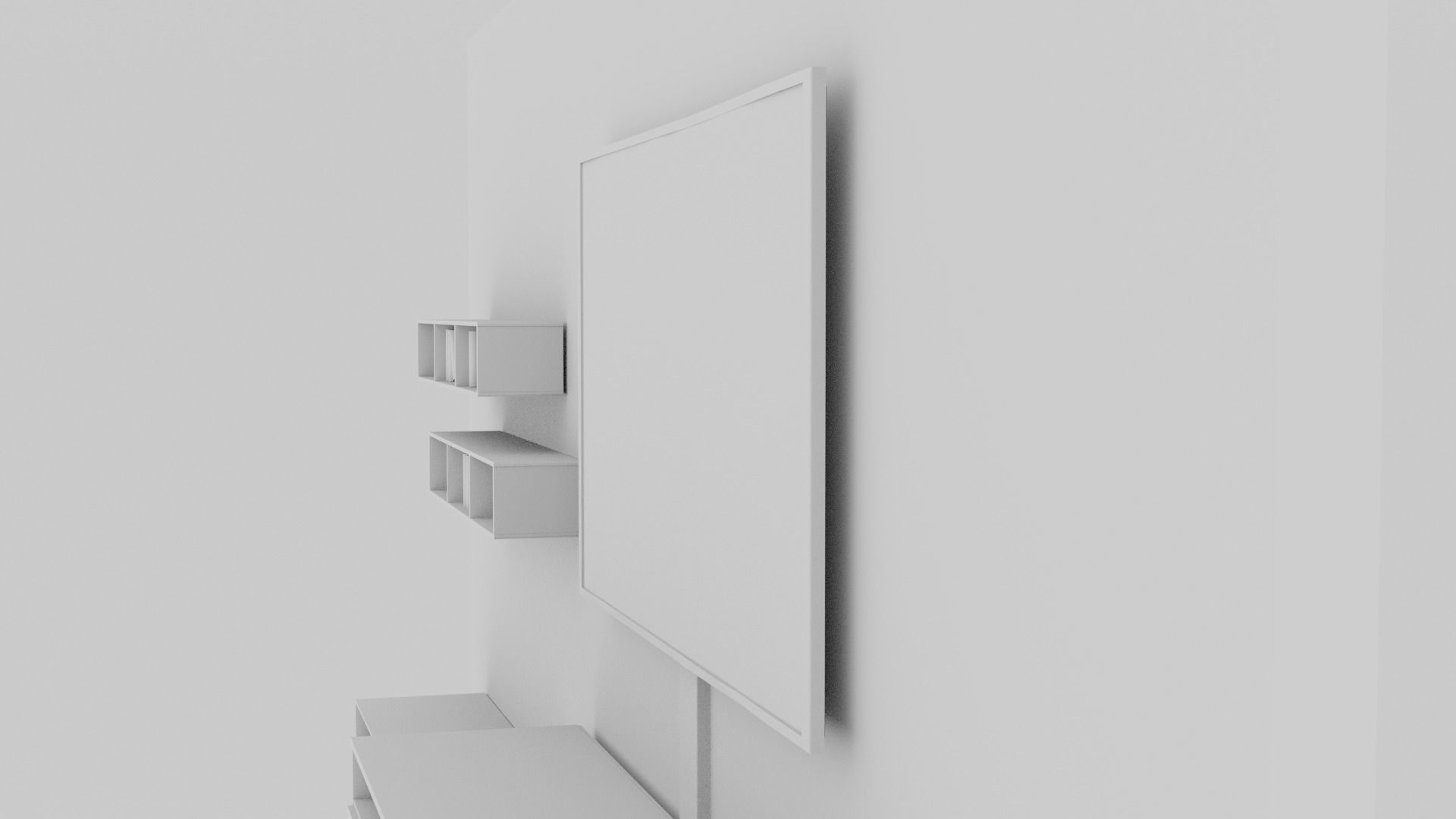 Tv and cabinets 3D models 3D model_4