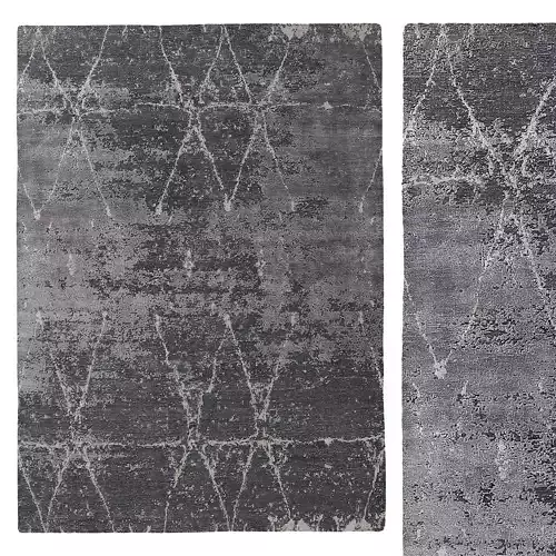 SAVONA HAND-KNOTTED WOOL SILK RUG B