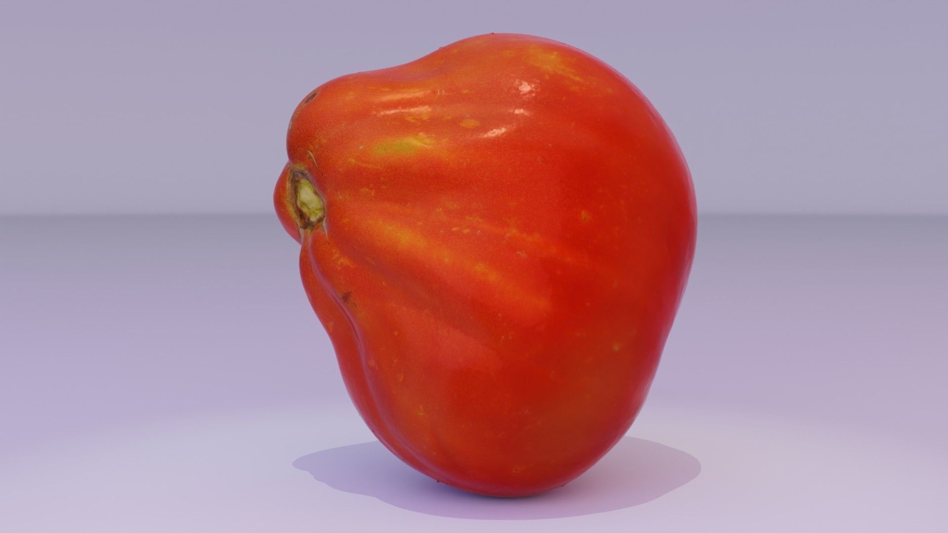 Tomato 05 high-poly 3D model_19
