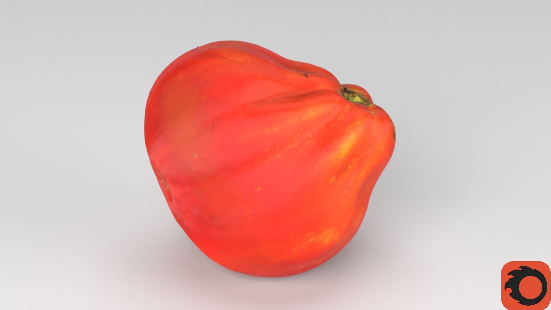 Tomato 05 high-poly 3D model_33
