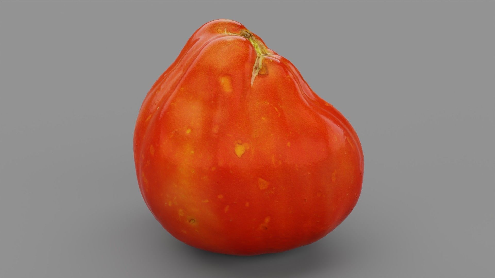 Tomato 05 high-poly 3D model_22