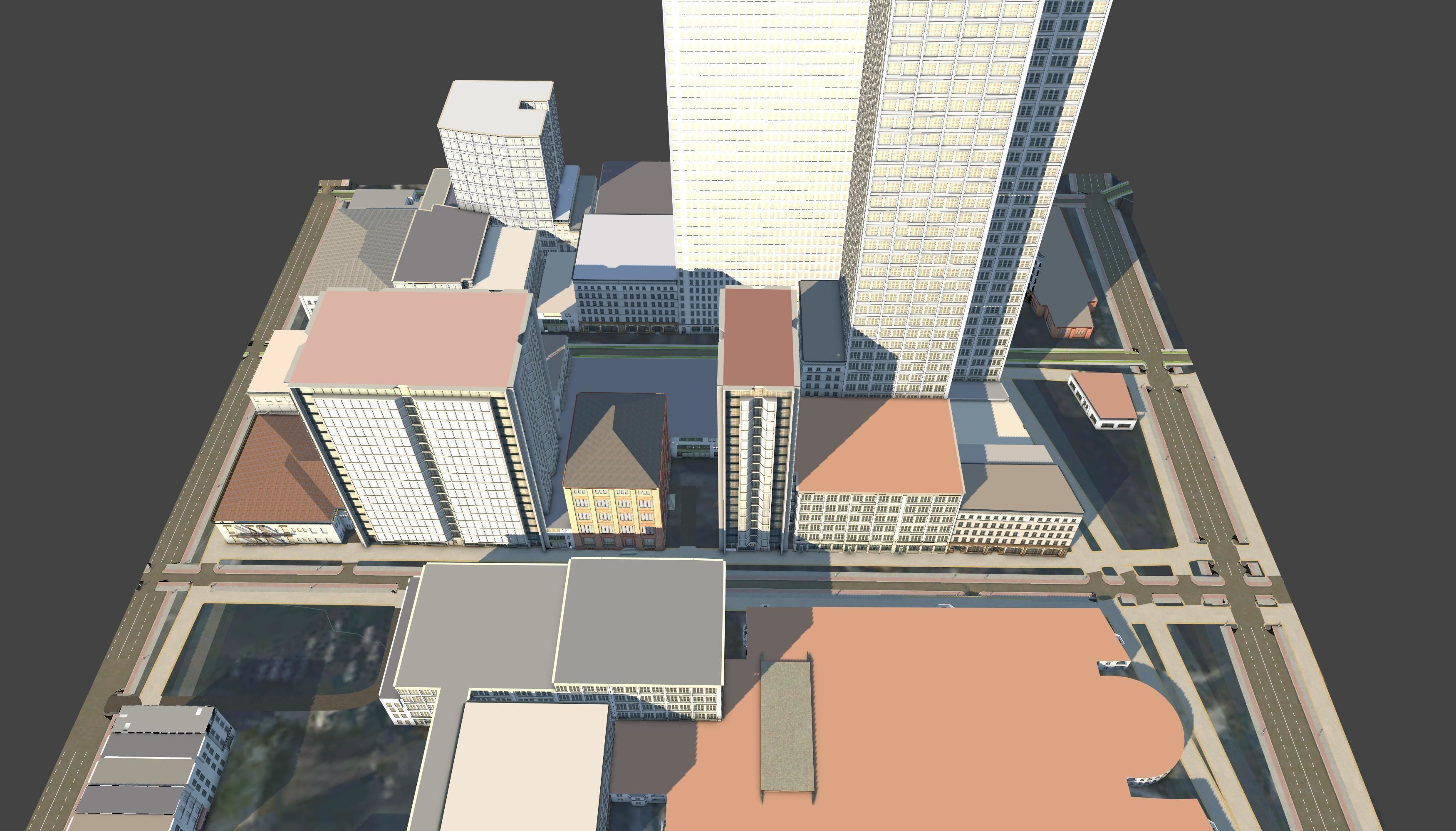 3D Lifesize Textured City Model vol 4 Low-poly 3D model_19