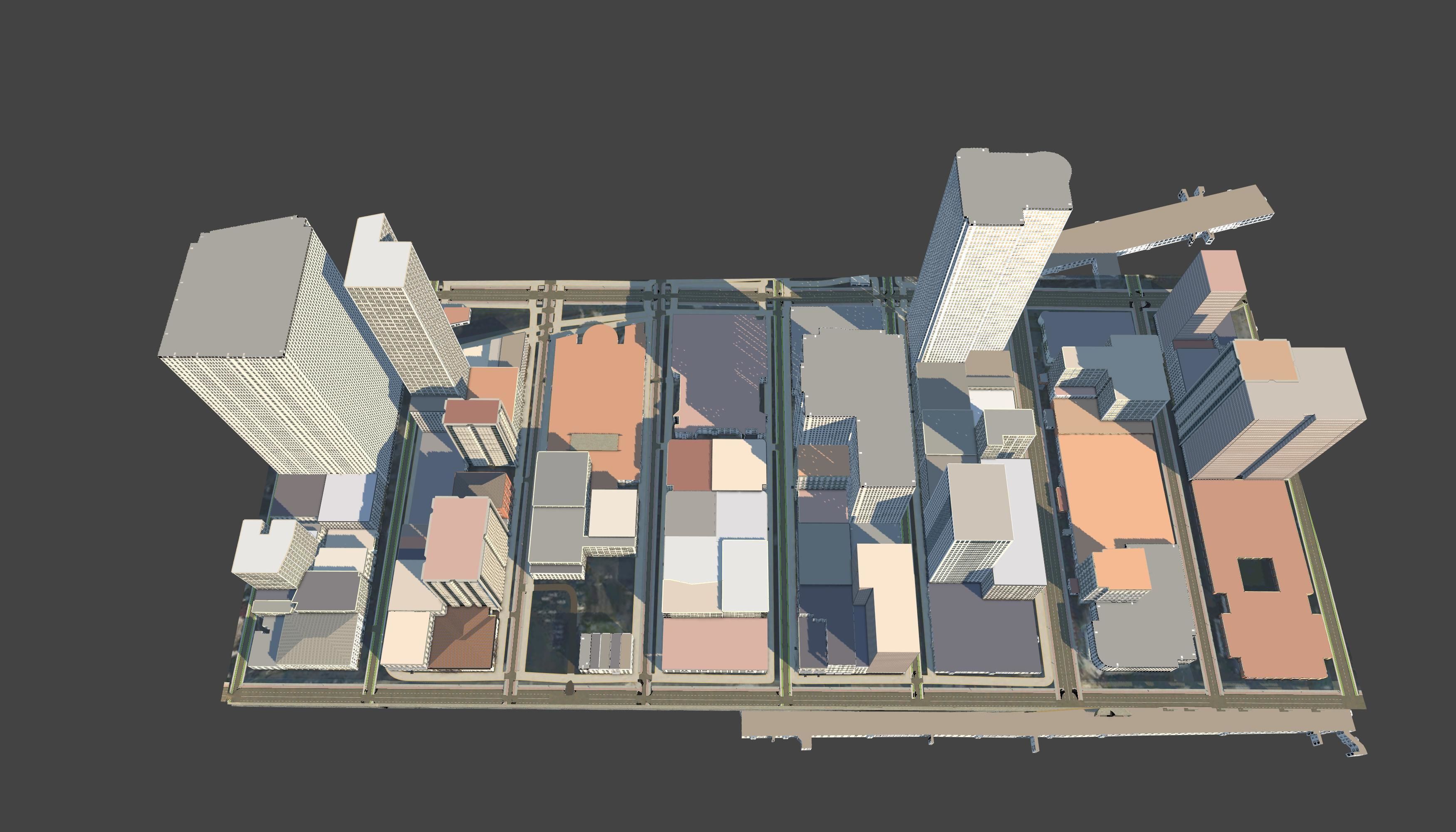 3D Lifesize Textured City Model vol 4 Low-poly 3D model_14