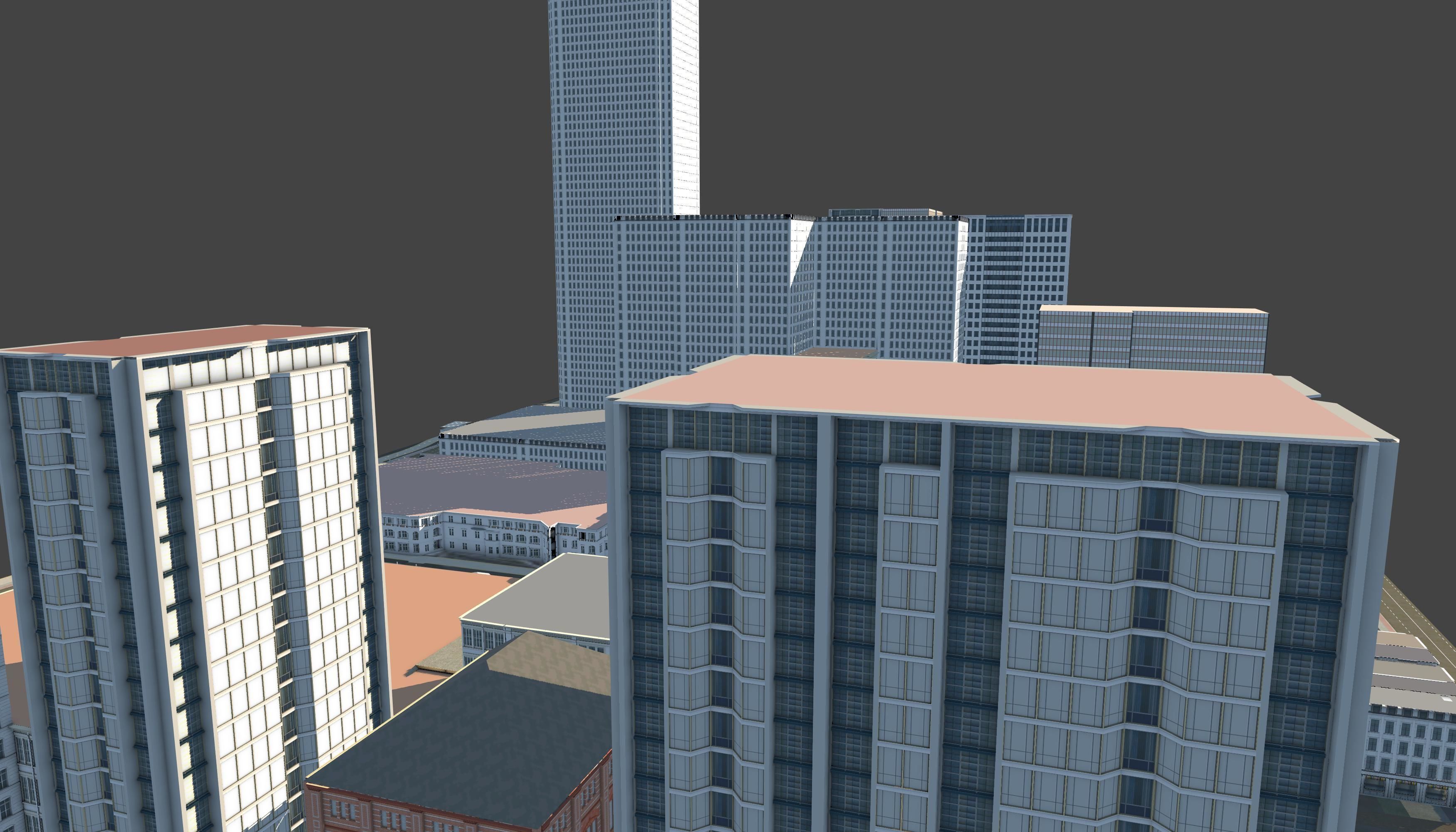 3D Lifesize Textured City Model vol 4 Low-poly 3D model_8