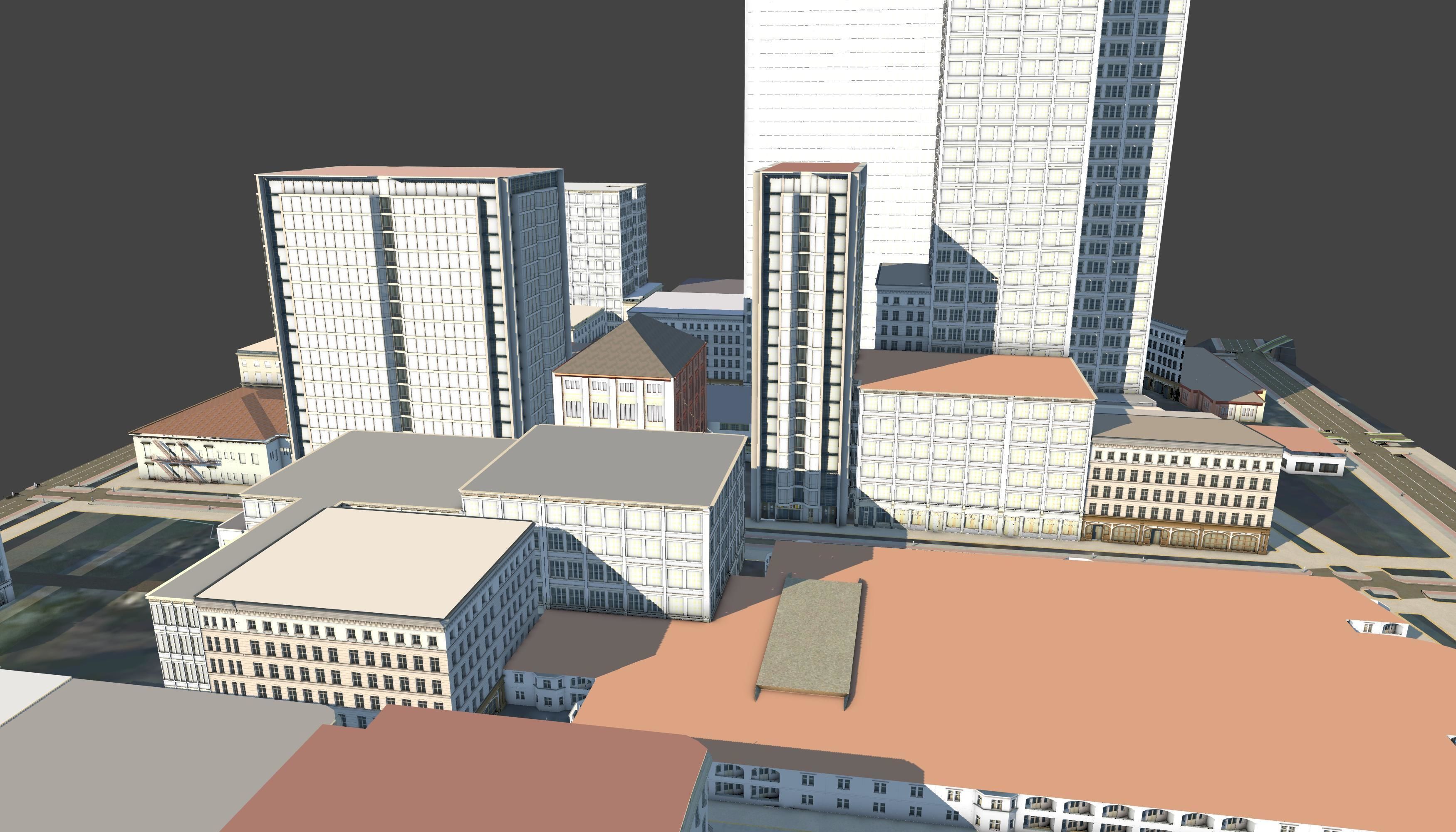 3D Lifesize Textured City Model vol 4 Low-poly 3D model_12