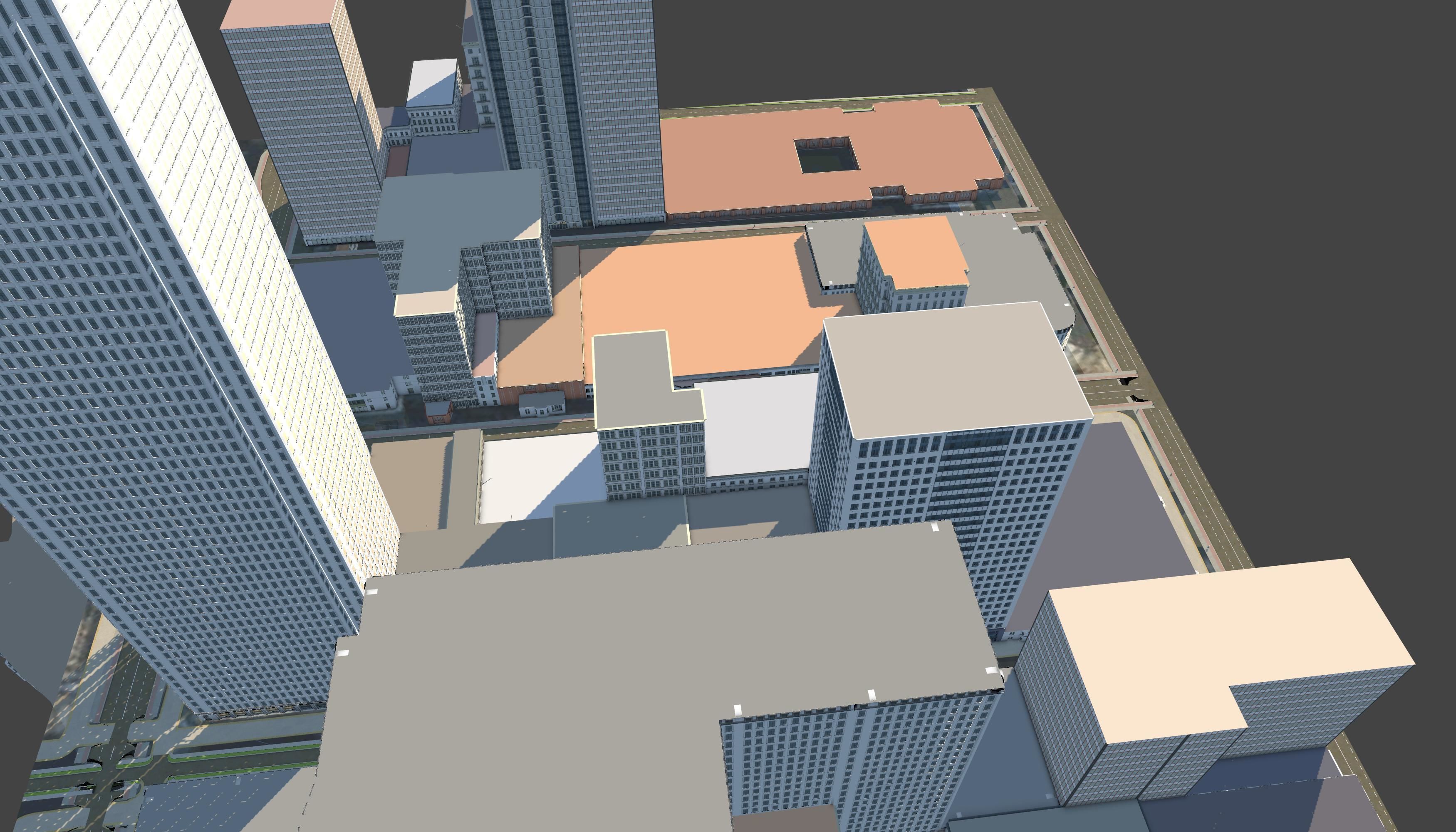 3D Lifesize Textured City Model vol 4 Low-poly 3D model_18