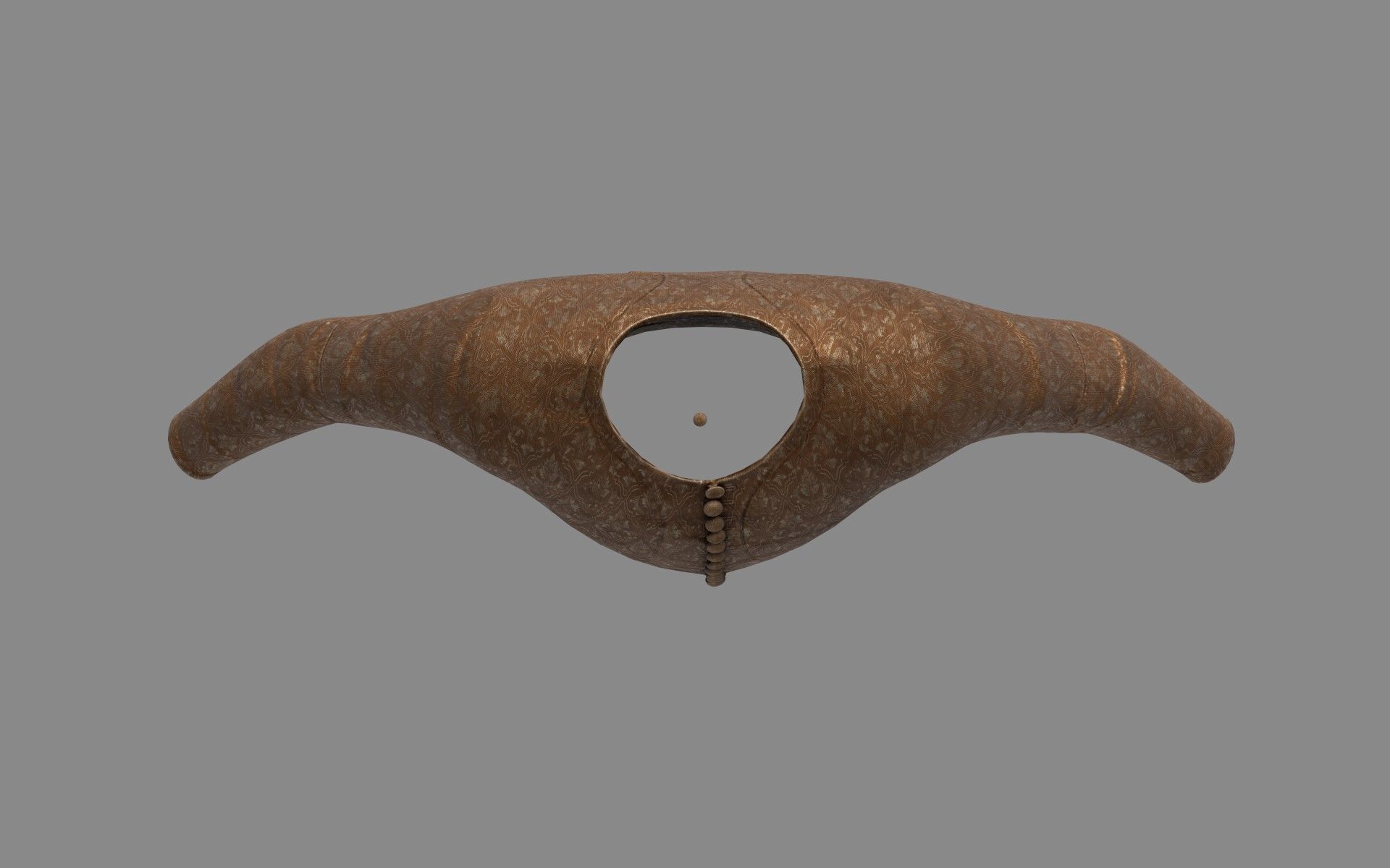 Medieval Doublet01 14th century Low-poly 3D model_24