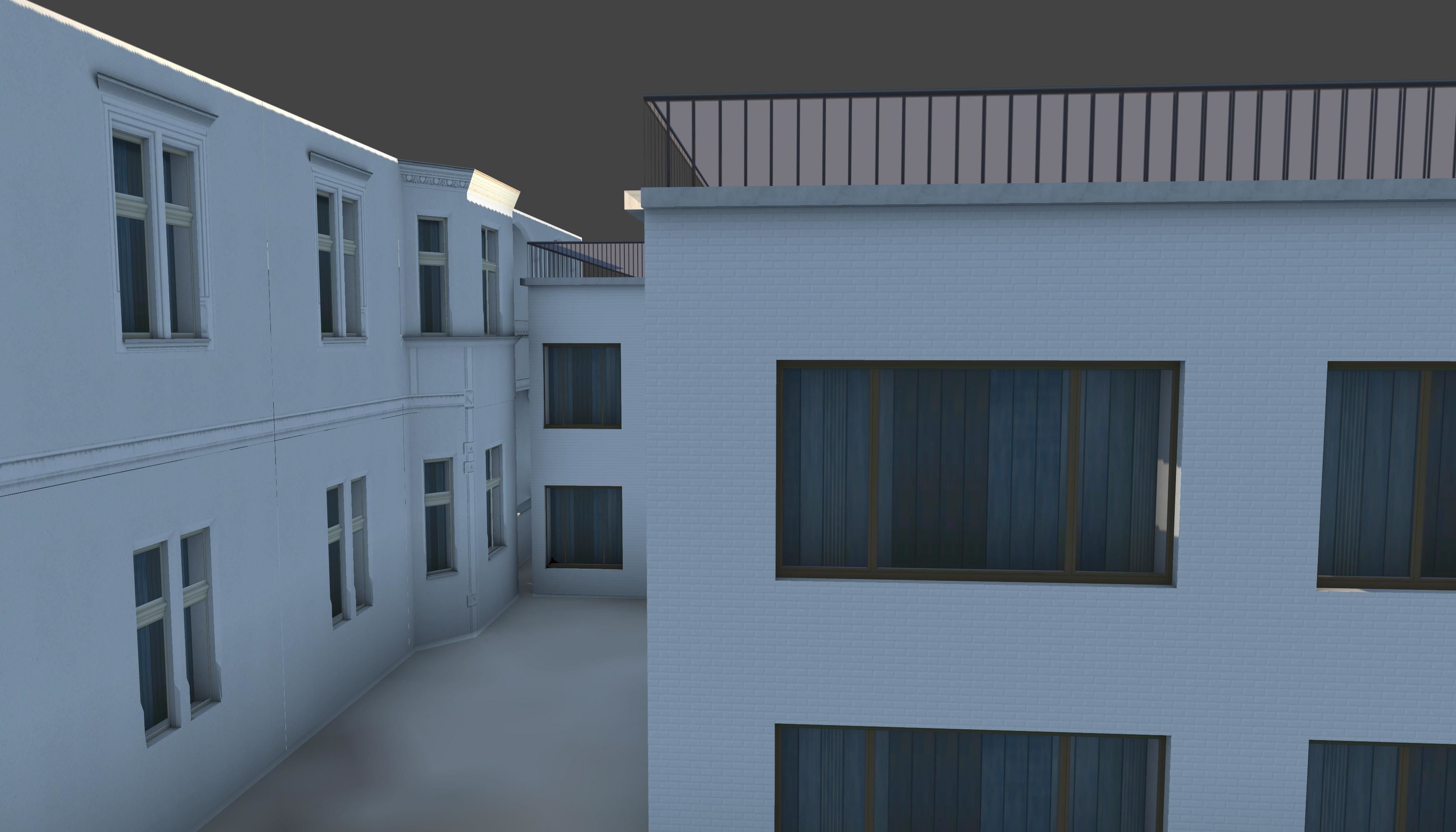 3D Lifesize Textured City Model vol 6 Low-poly 3D model_7