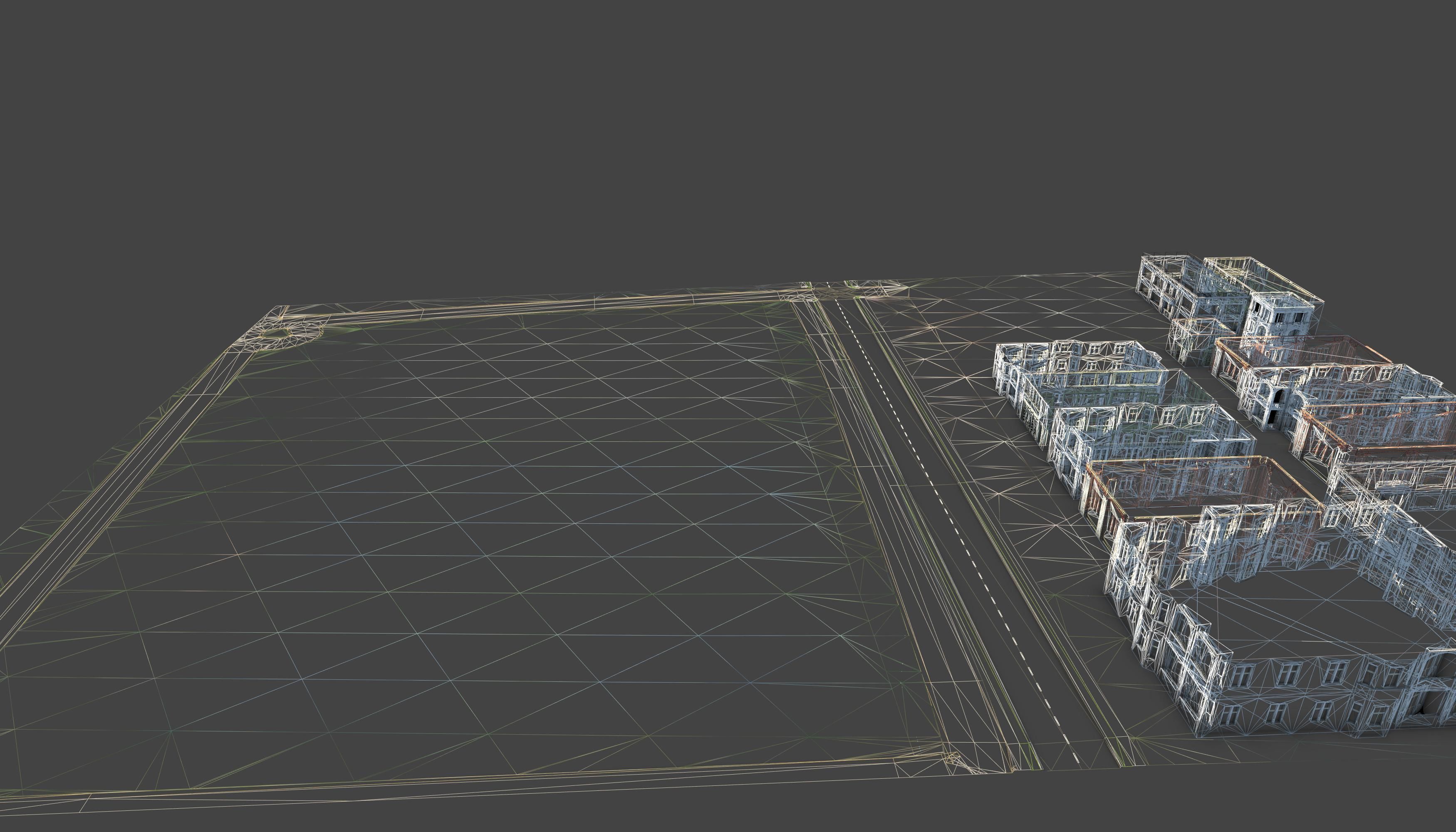 3D Lifesize Textured City Model vol 6 Low-poly 3D model_20