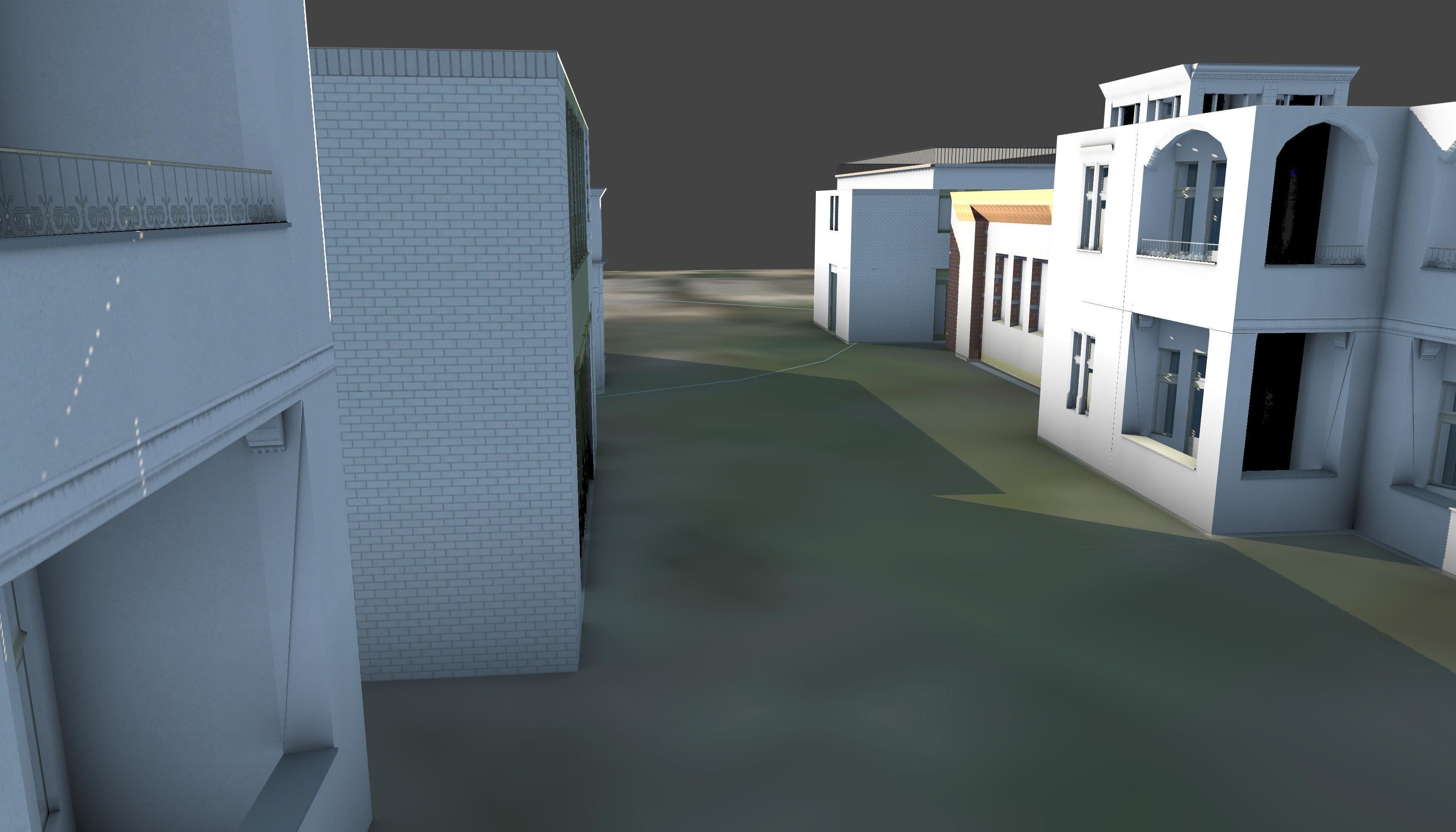 3D Lifesize Textured City Model vol 6 Low-poly 3D model_11