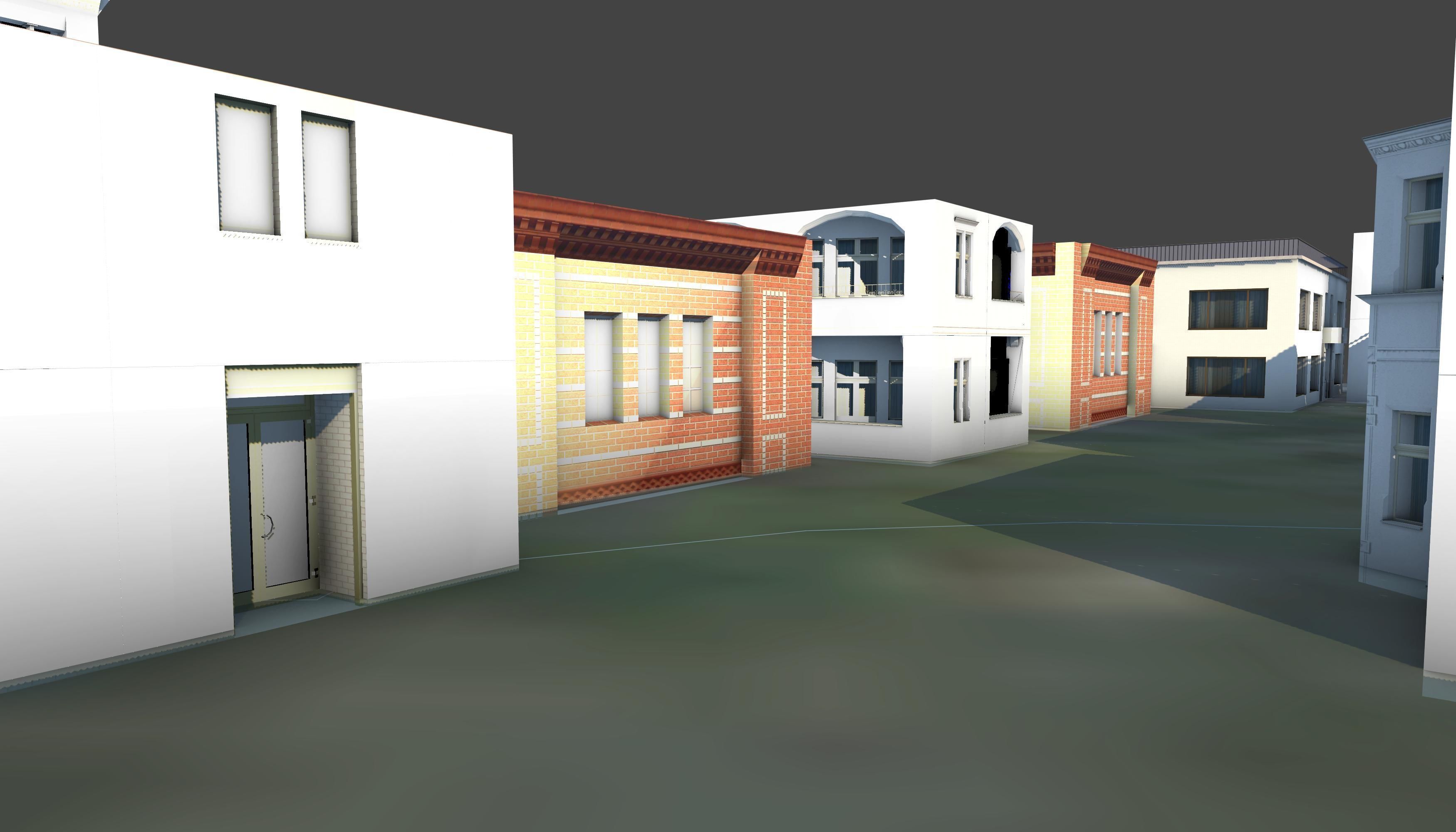 3D Lifesize Textured City Model vol 6 Low-poly 3D model_10