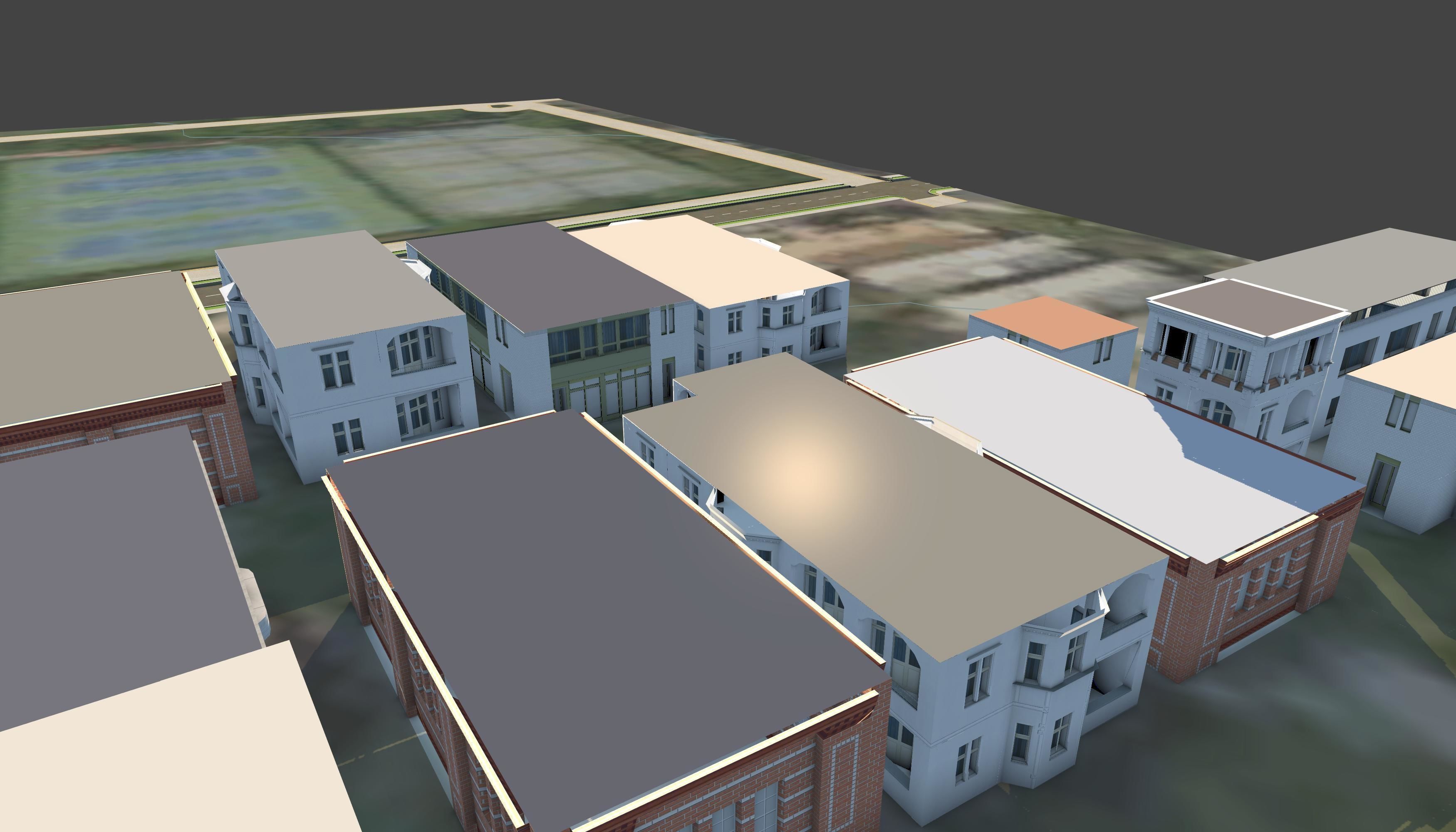 3D Lifesize Textured City Model vol 6 Low-poly 3D model_5