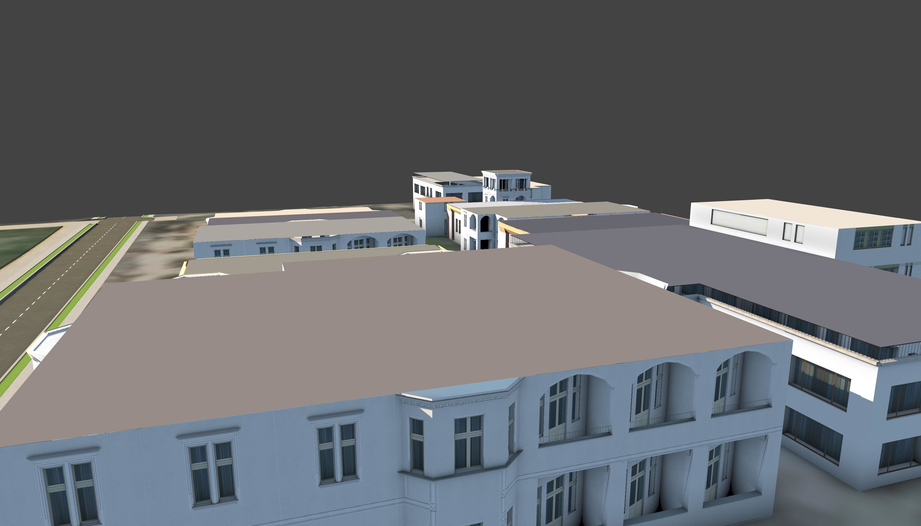 3D Lifesize Textured City Model vol 6 Low-poly 3D model_8