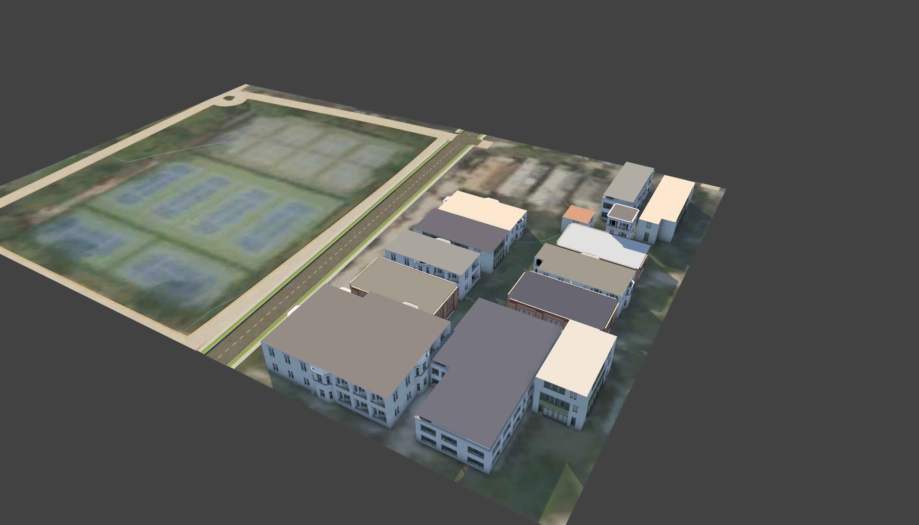 3D Lifesize Textured City Model vol 6 Low-poly 3D model_18