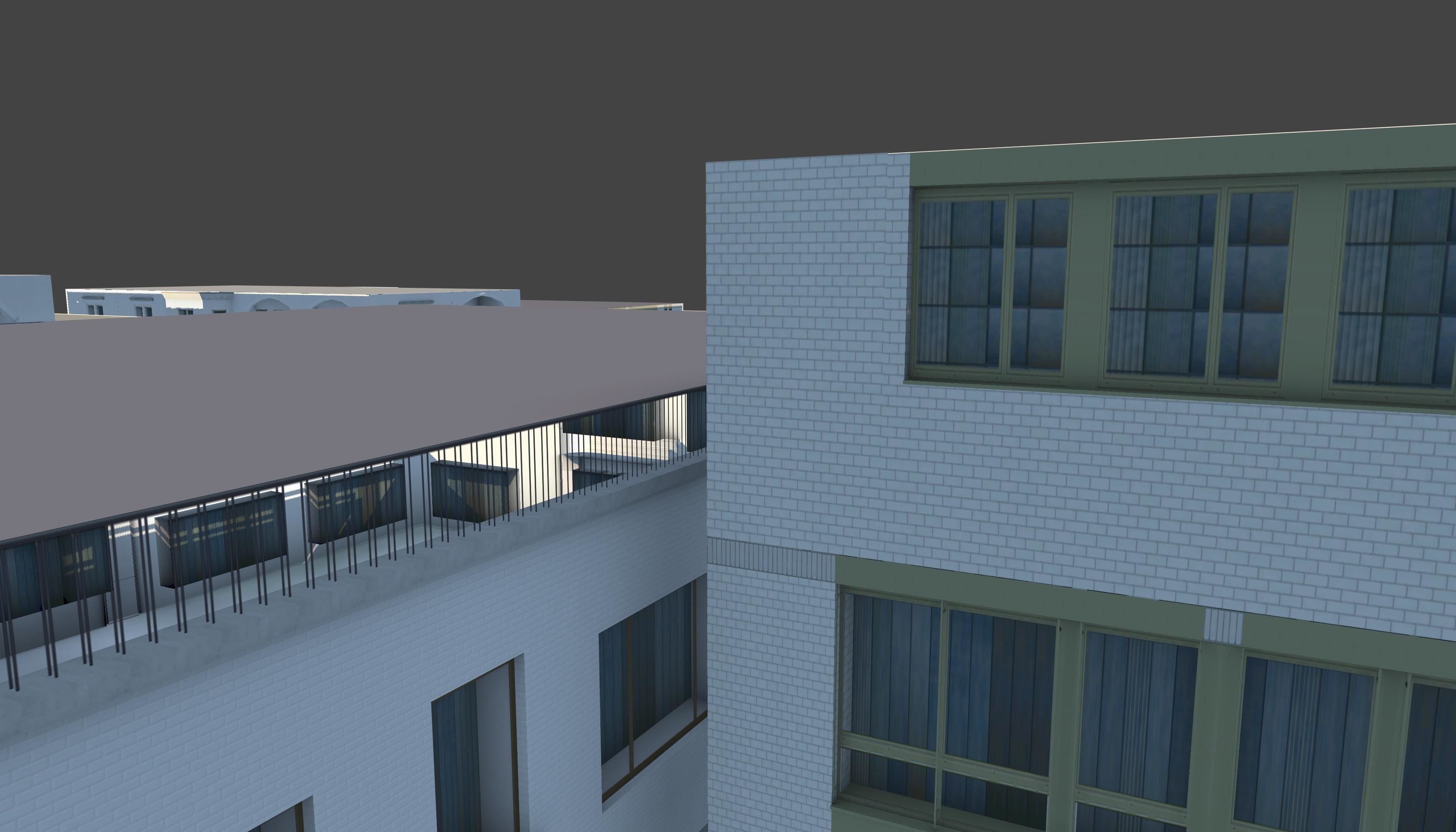 3D Lifesize Textured City Model vol 6 Low-poly 3D model_6