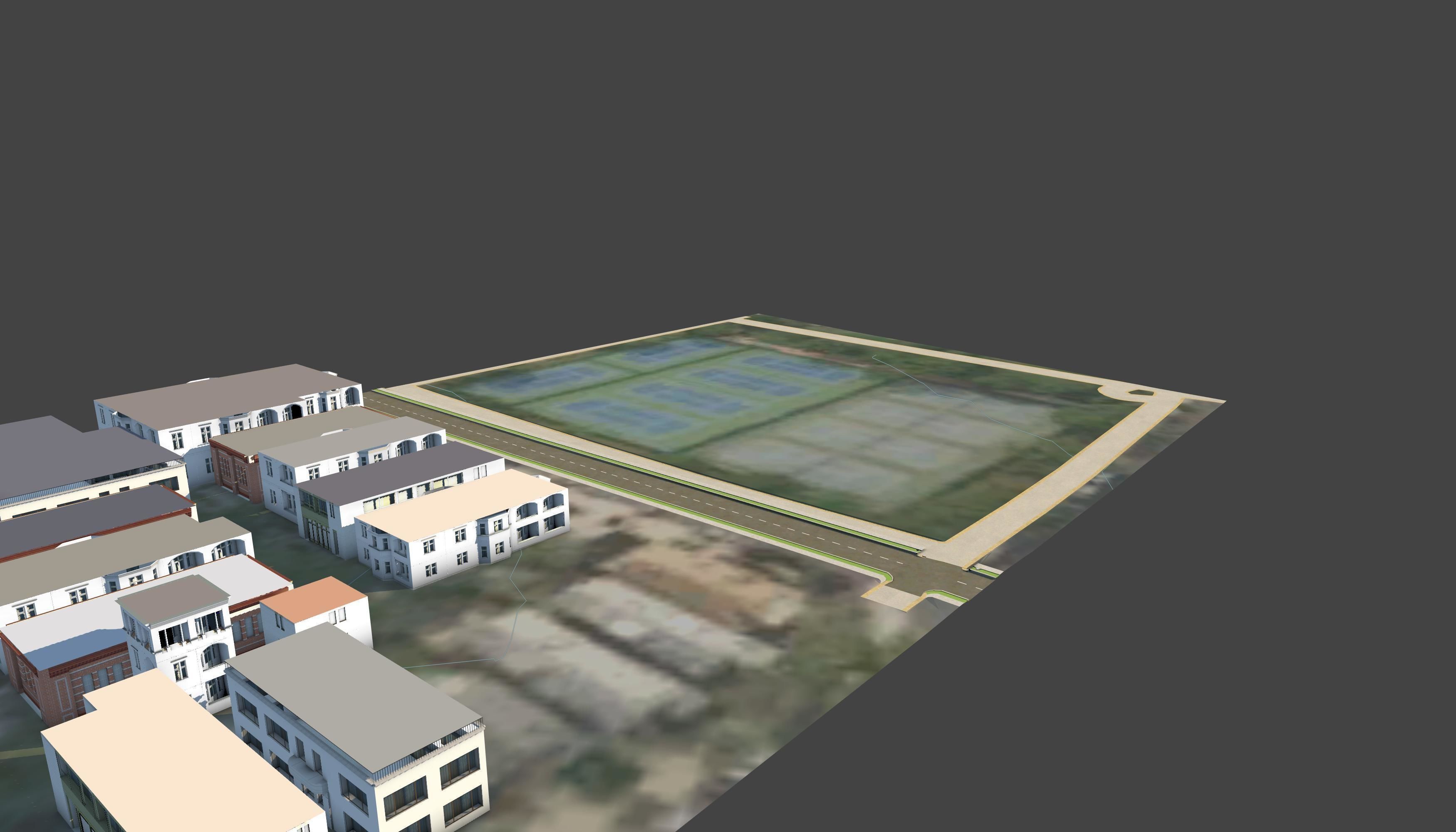 3D Lifesize Textured City Model vol 6 Low-poly 3D model_15