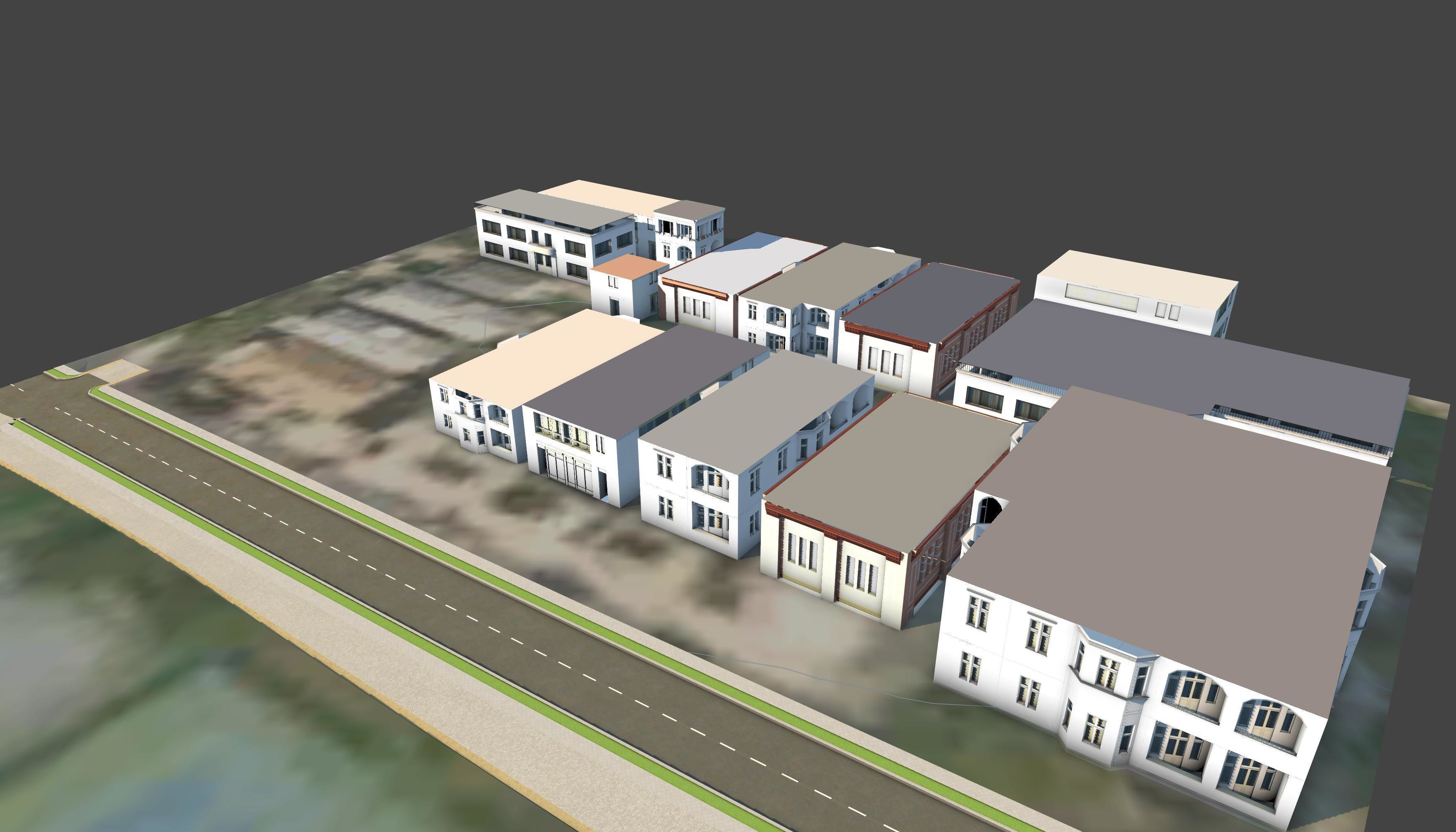 3D Lifesize Textured City Model vol 6 Low-poly 3D model_19