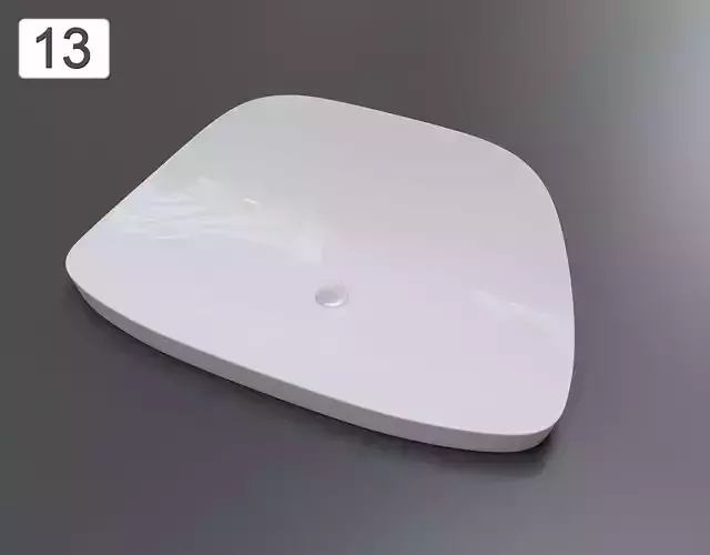Vessel Sink Number 13 Low-poly 3D model