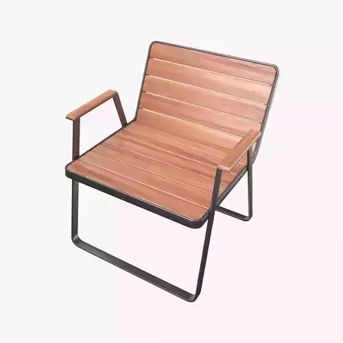 Makemake Teak easy chair By Terraforma 