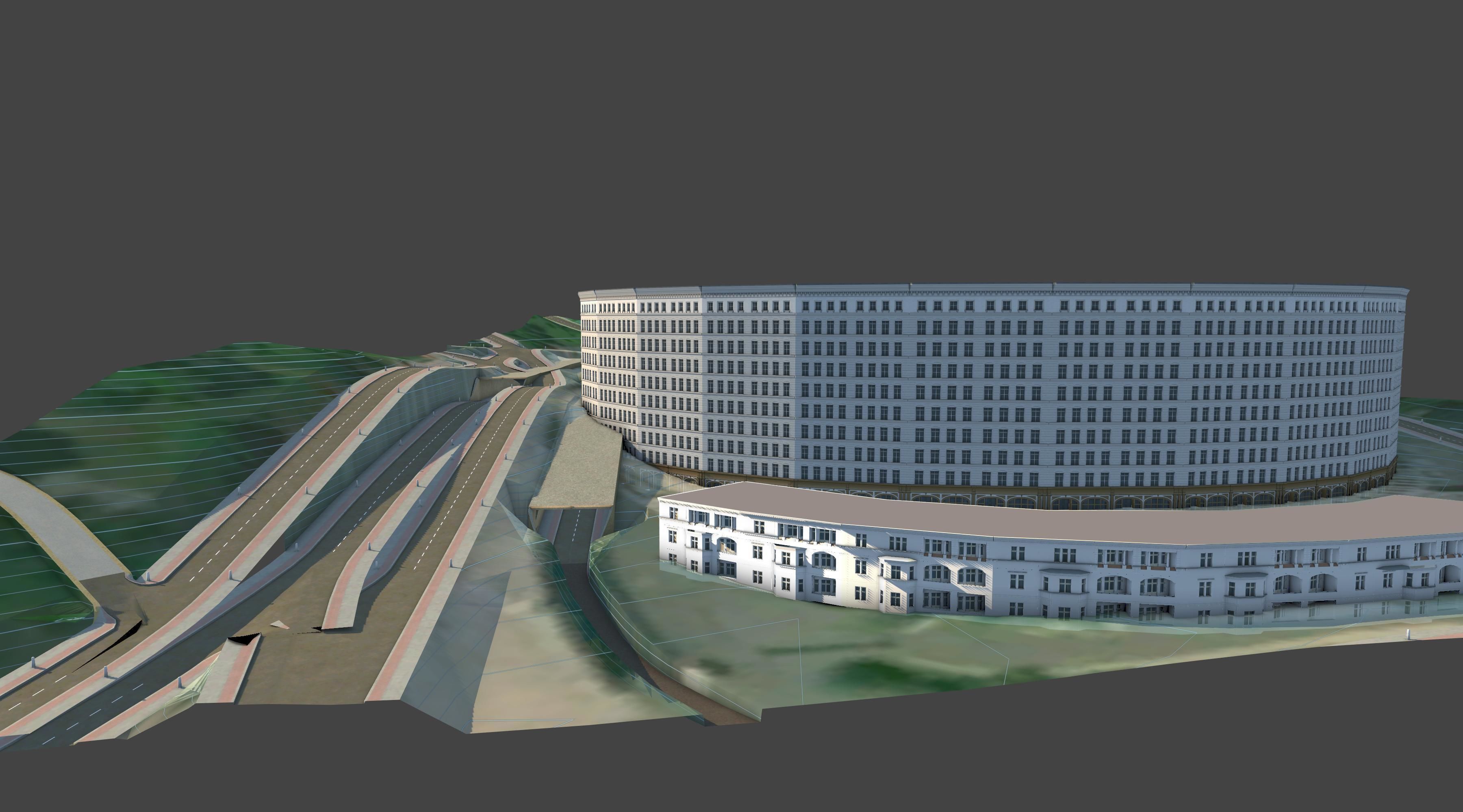 3D Lifesize Textured City Model vol 7 Low-poly 3D model_2