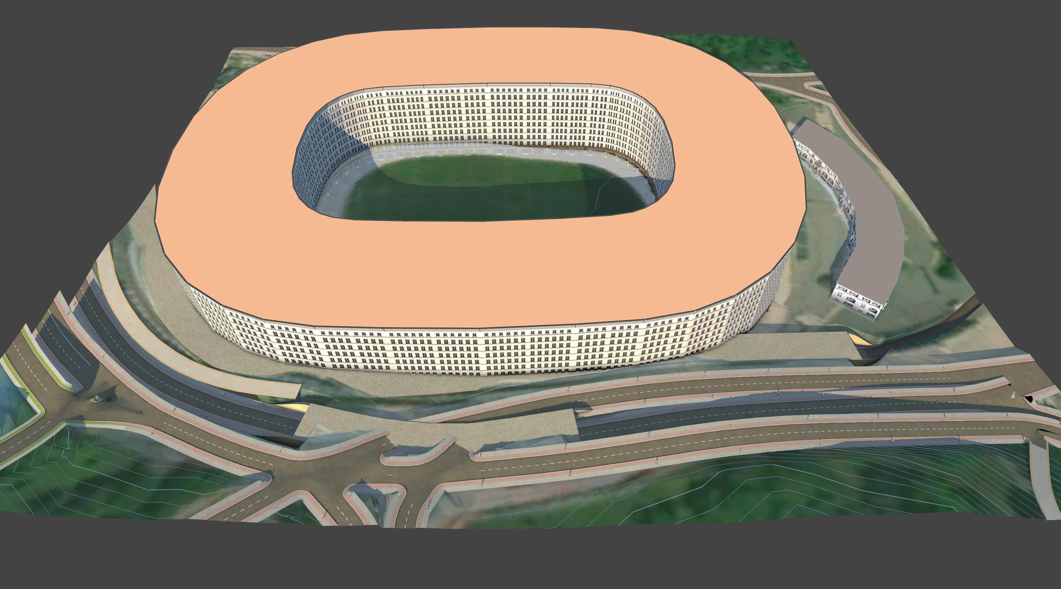 3D Lifesize Textured City Model vol 7 Low-poly 3D model_1