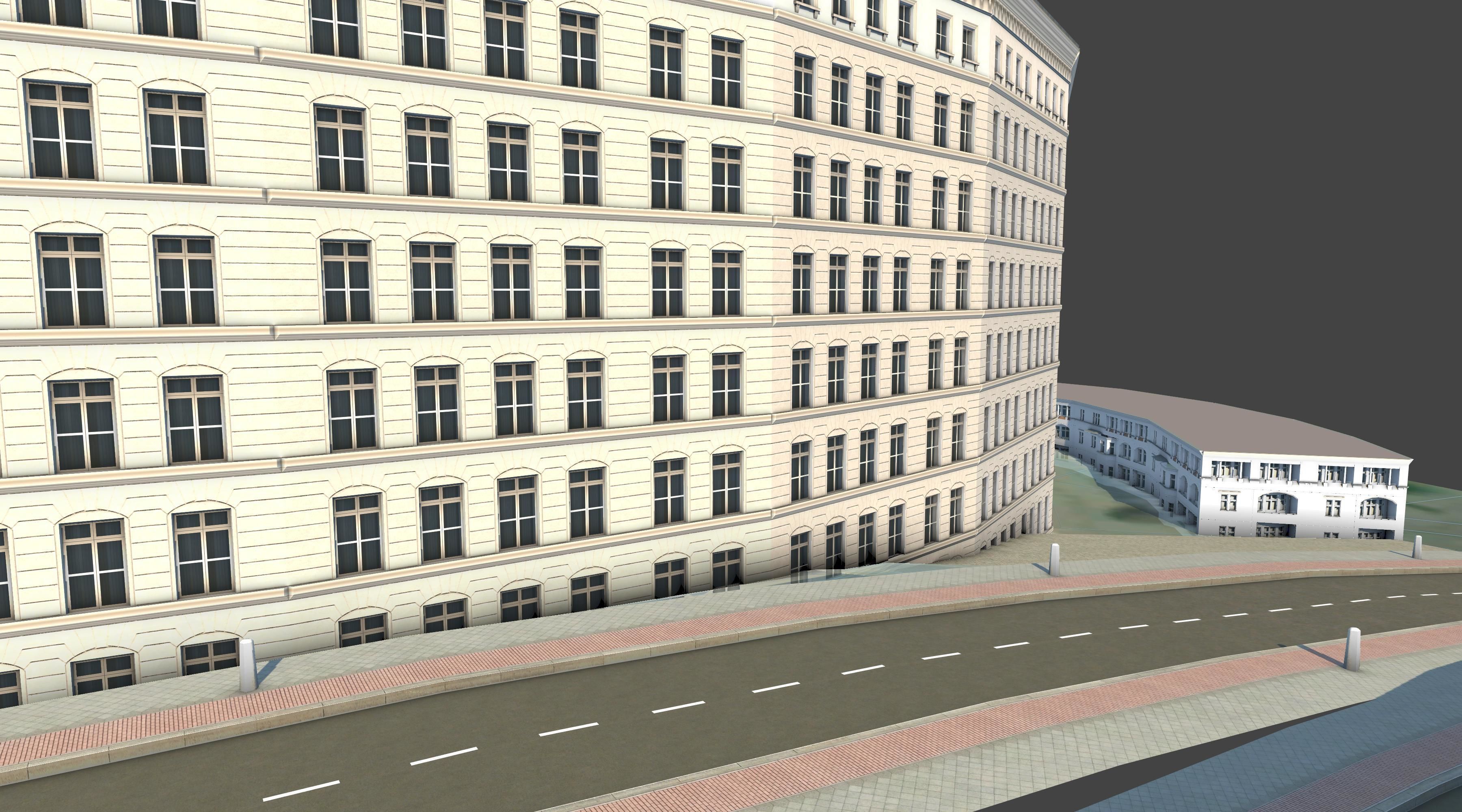 3D Lifesize Textured City Model vol 7 Low-poly 3D model_11