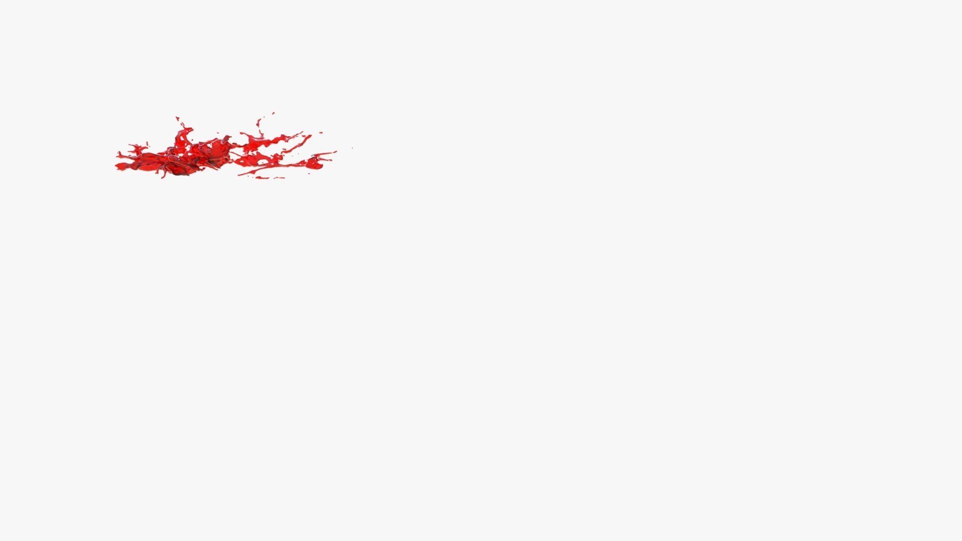 Animated Blood Splash 9 3D model_5