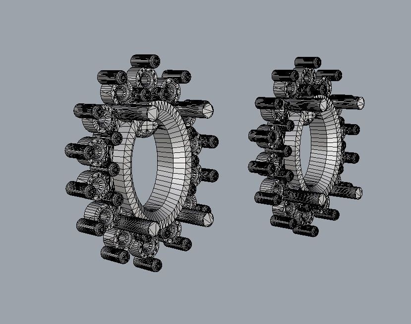 Oval Gemstone 3D Model Collection_15