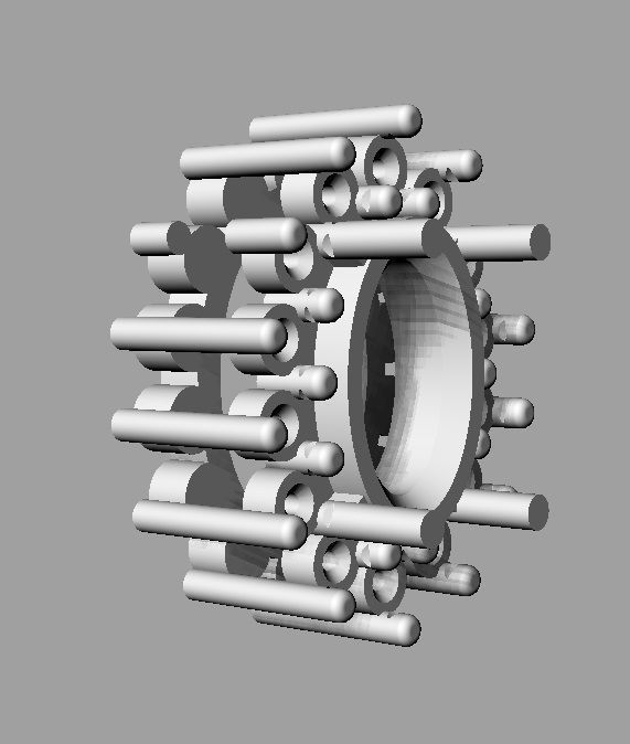 Oval Gemstone 3D Model Collection_19
