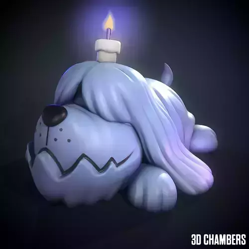 Greavard STL - POKEMON SCARLET POKEMON VIOLET 3D print model