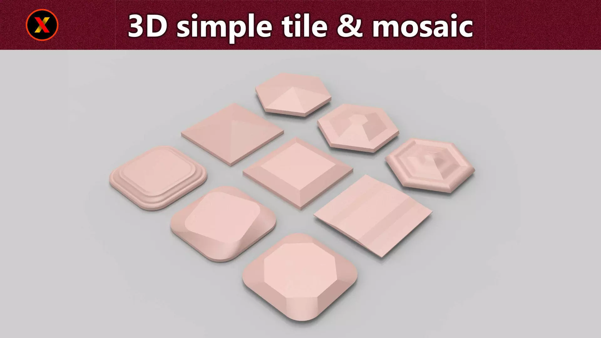 simple 3d tile Free 3D print model