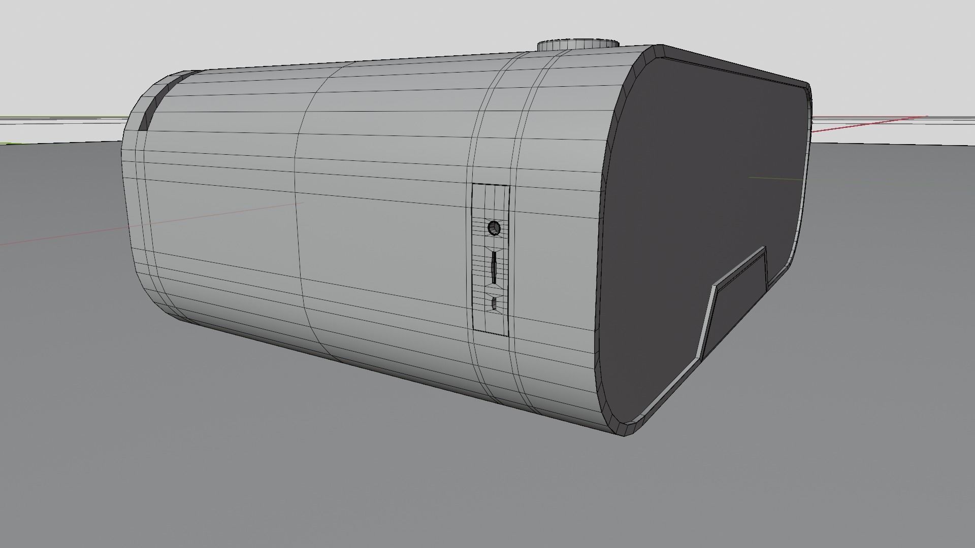 Realistic Digital Alarm Clock 3D model_7