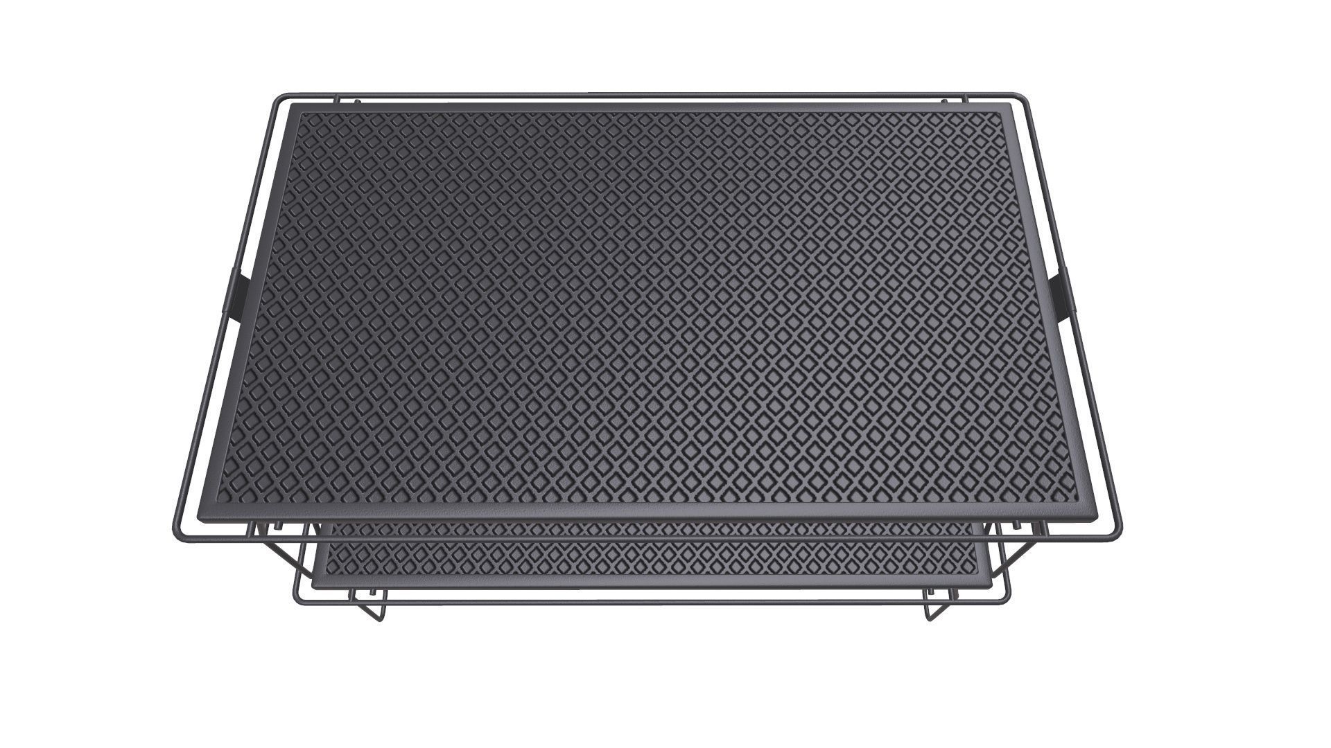 Camping Desk Folding Table 3D model_5