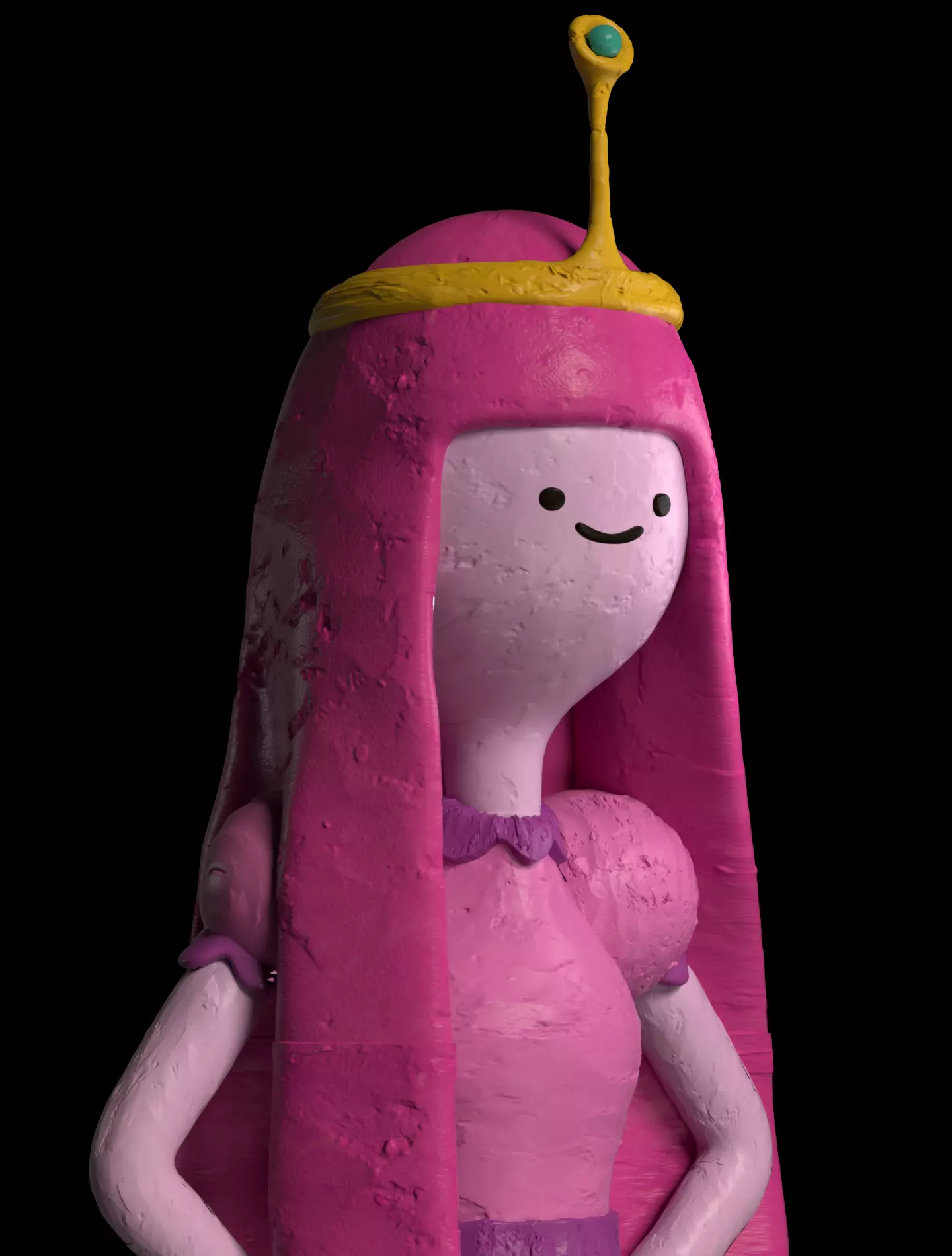 Princess Bubblegum 3D model_0