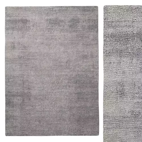 PARI HAND-KNOTTED WOOL SILK RUG