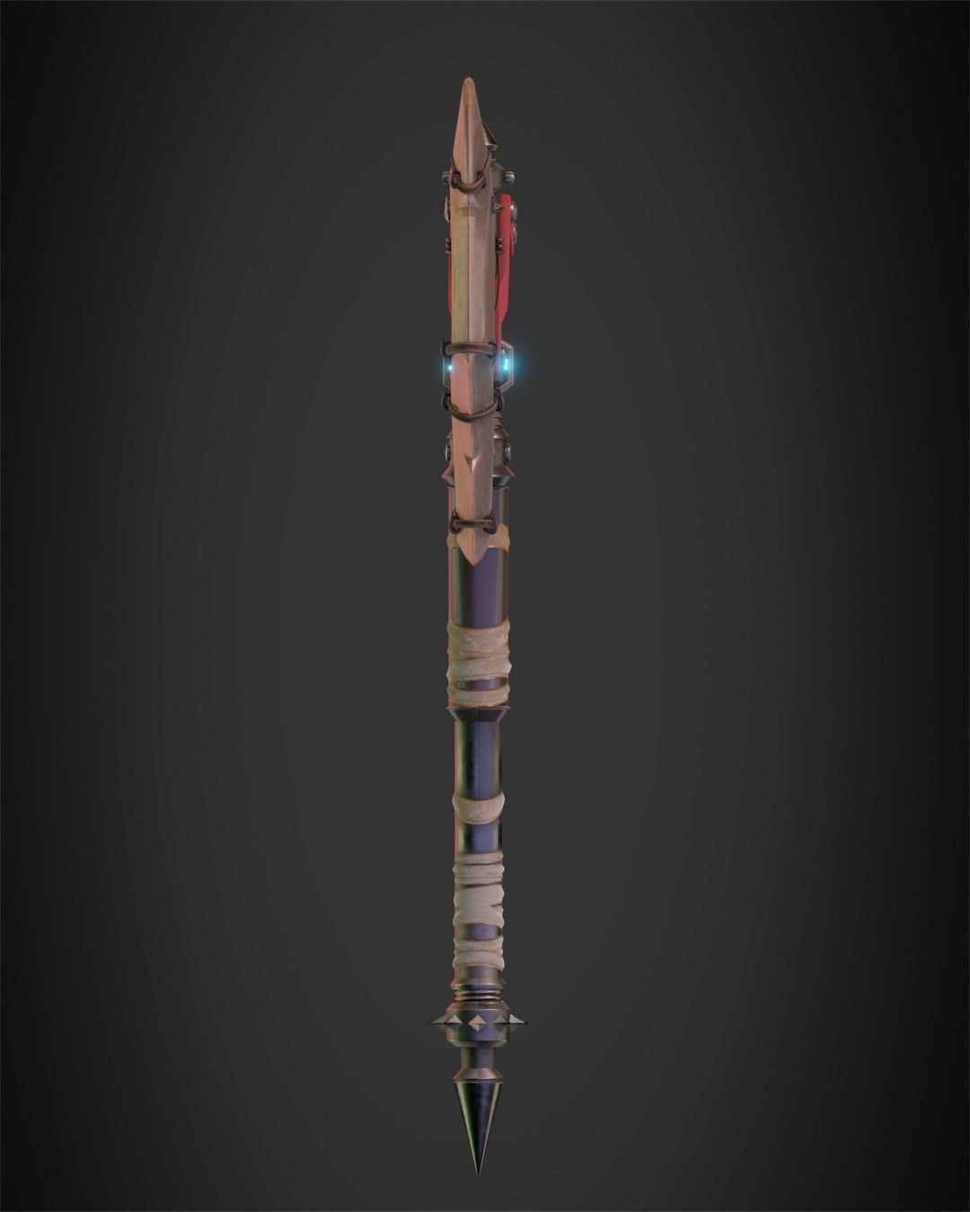 Overwatch 2 Junker Queen Axe for Cosplay 3D print model_6