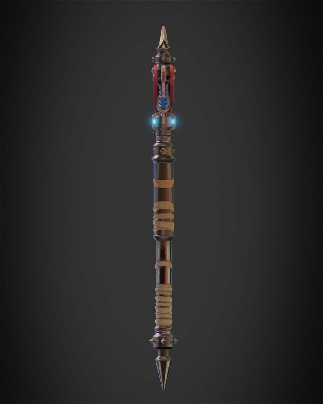 Overwatch 2 Junker Queen Axe for Cosplay 3D print model_5