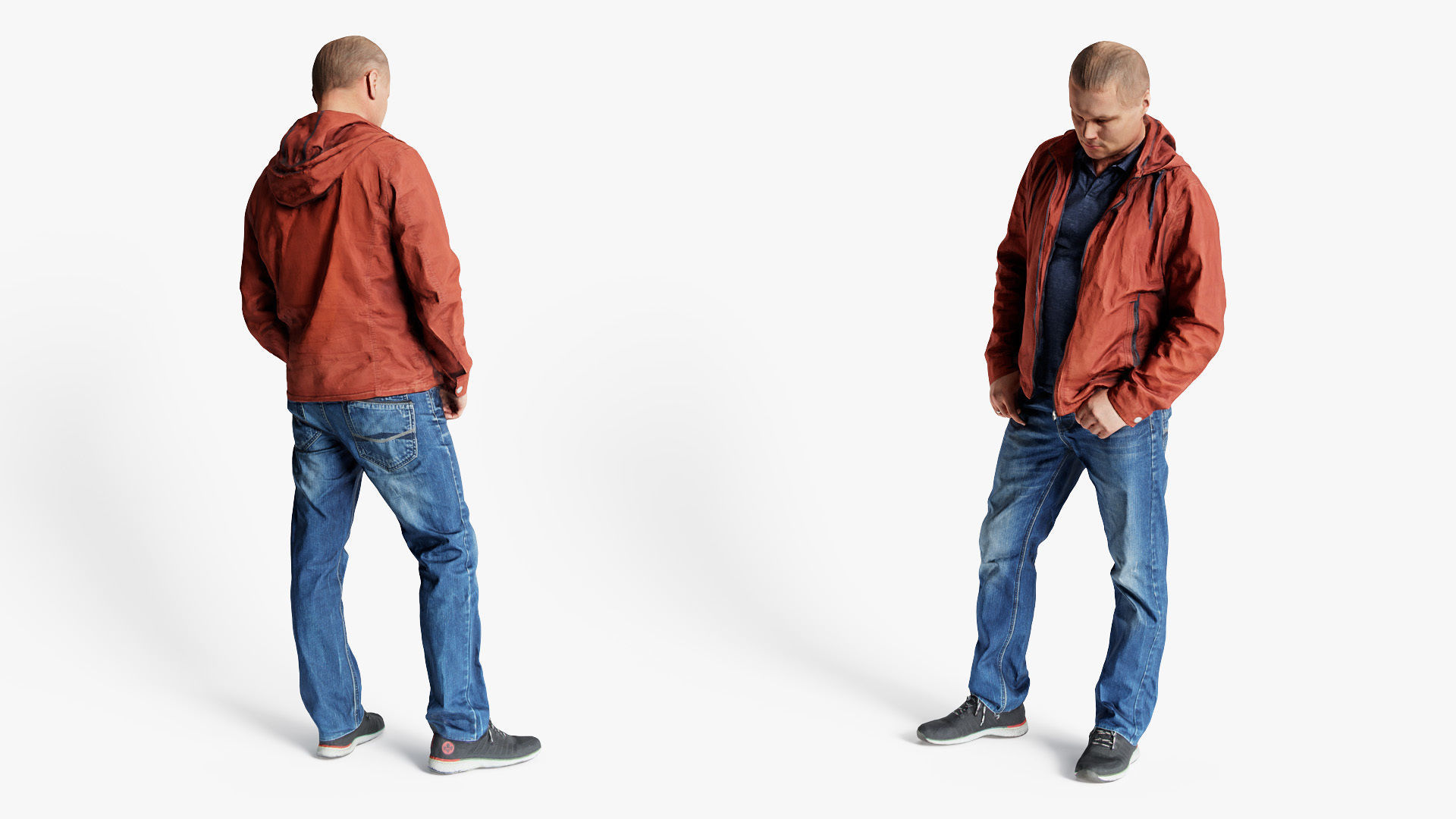 Man Standing KS00011 3D model_6