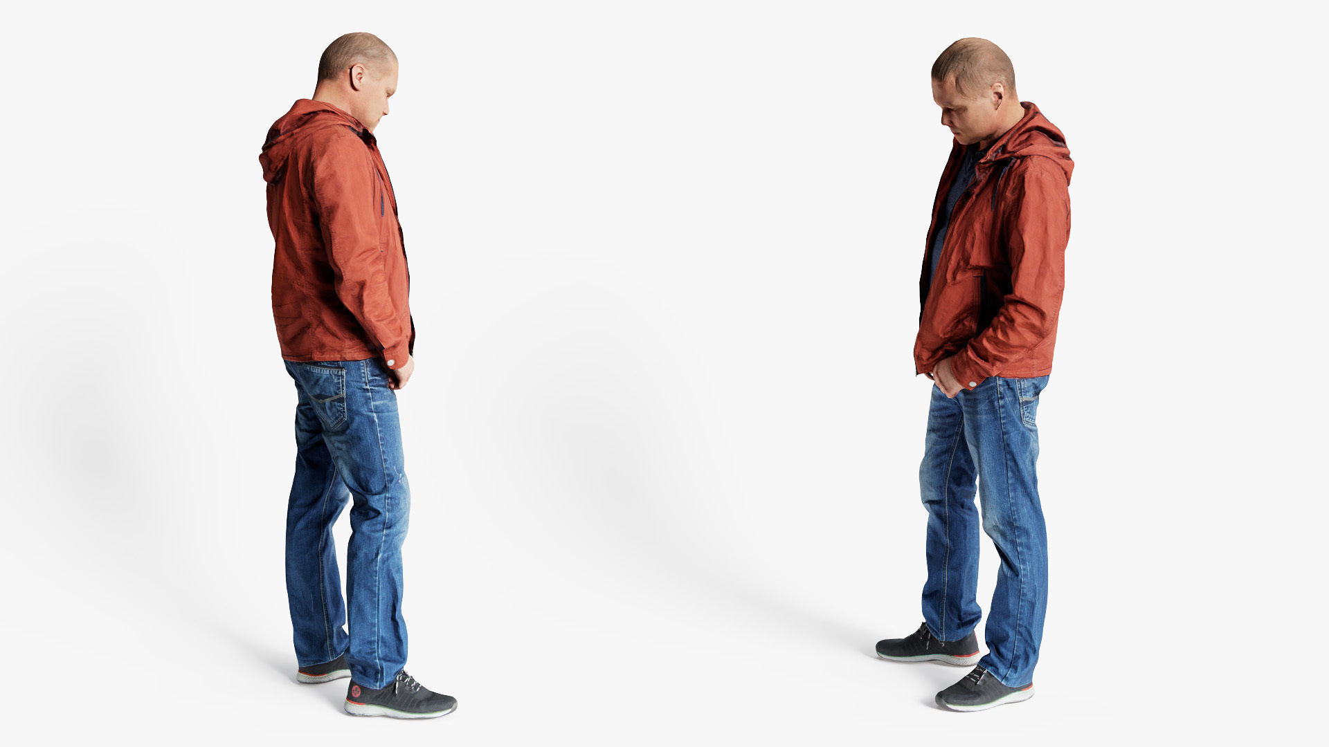 Man Standing KS00011 3D model_5