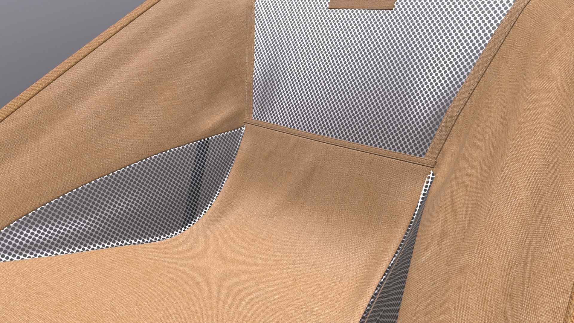 Folding chair 3D model_10