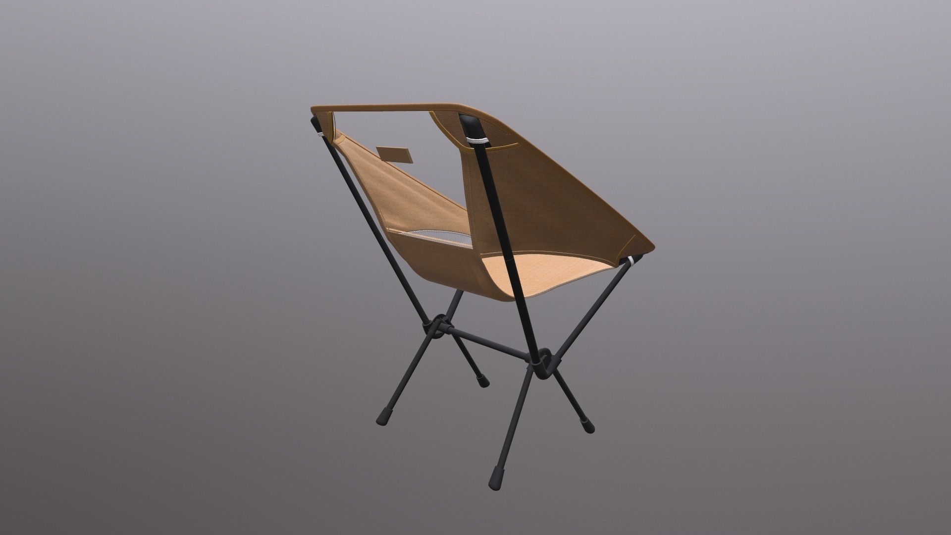 Folding chair 3D model_6