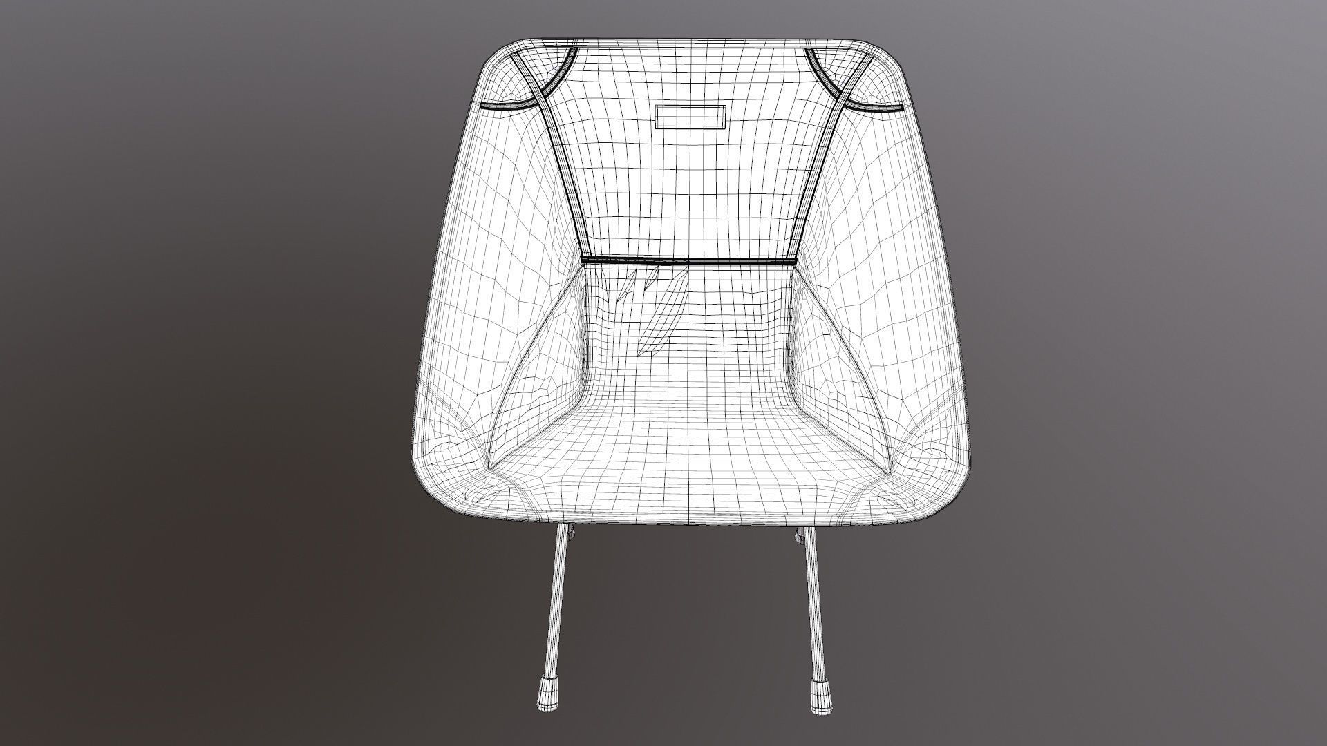 Folding chair 3D model_19