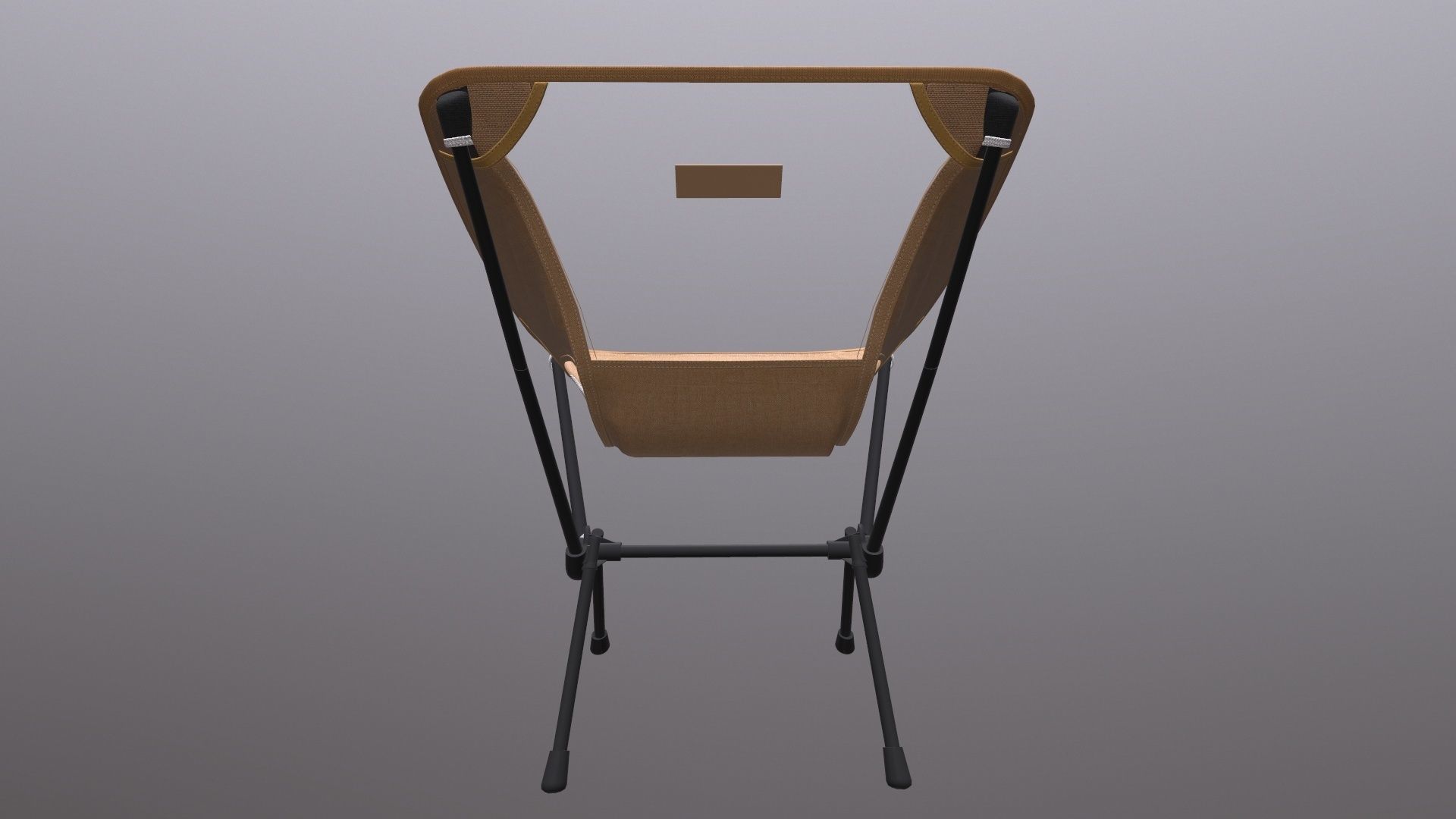 Folding chair 3D model_7