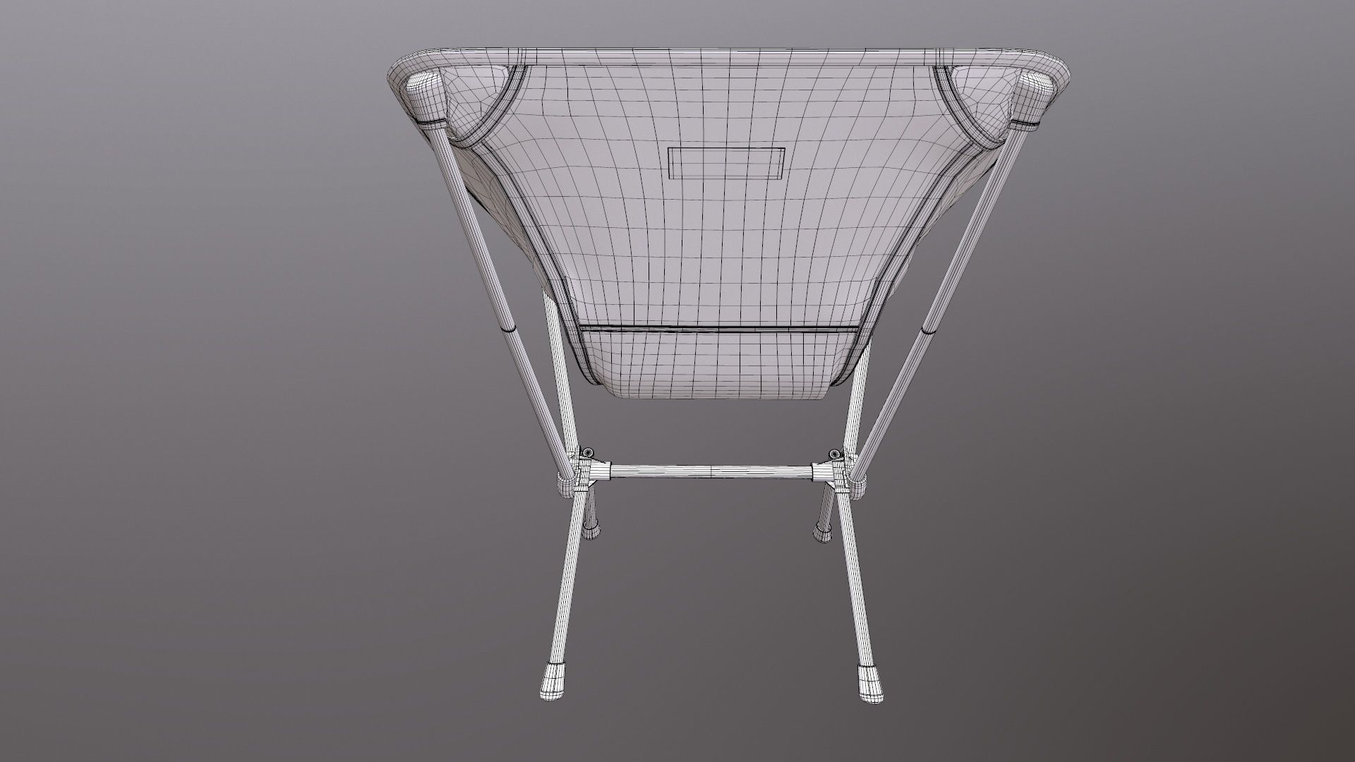 Folding chair 3D model_23