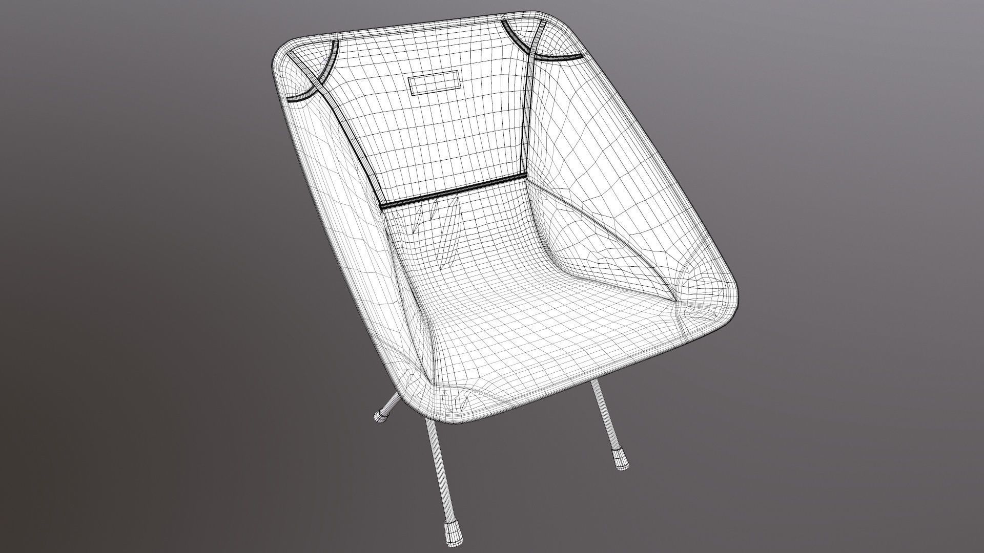 Folding chair 3D model_18