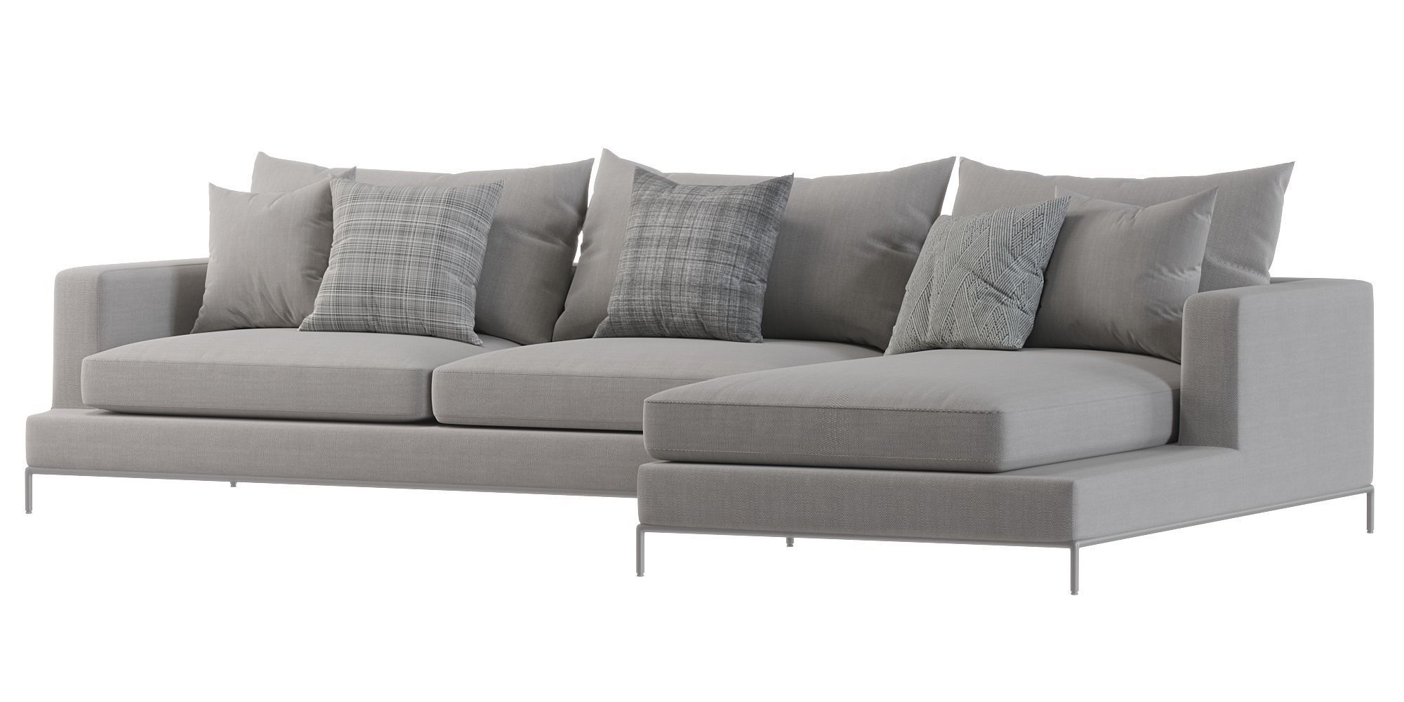 Soho Concept   Simena Sectional Sofa 3D model_3