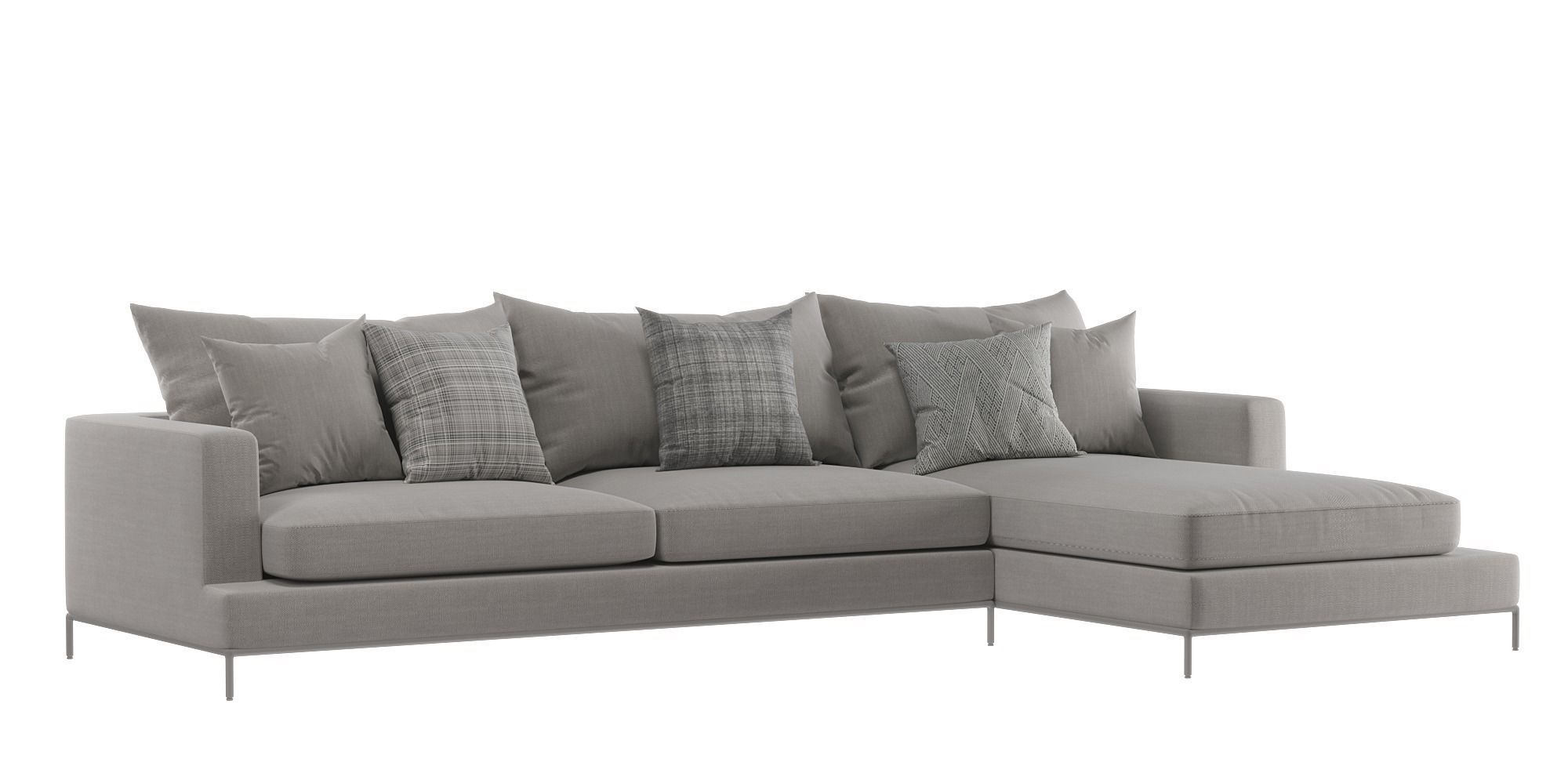 Soho Concept   Simena Sectional Sofa 3D model_2